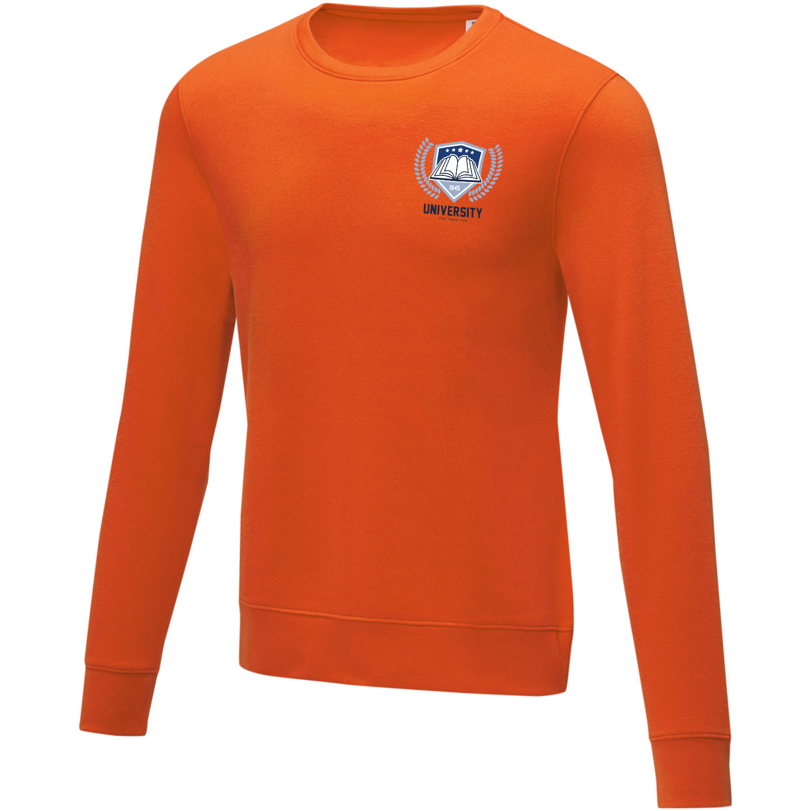 Elevate Pull ras de cou pour homme Charon de 240 g/m²