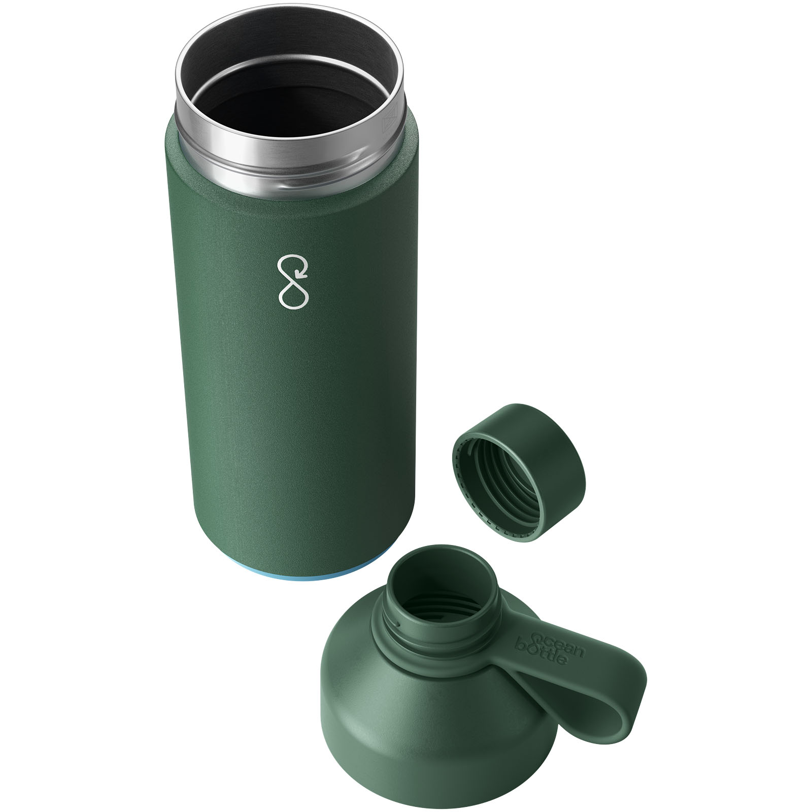 Bouteille d'eau Big Ocean Bottle de 1 000 ml avec isolation par le vide