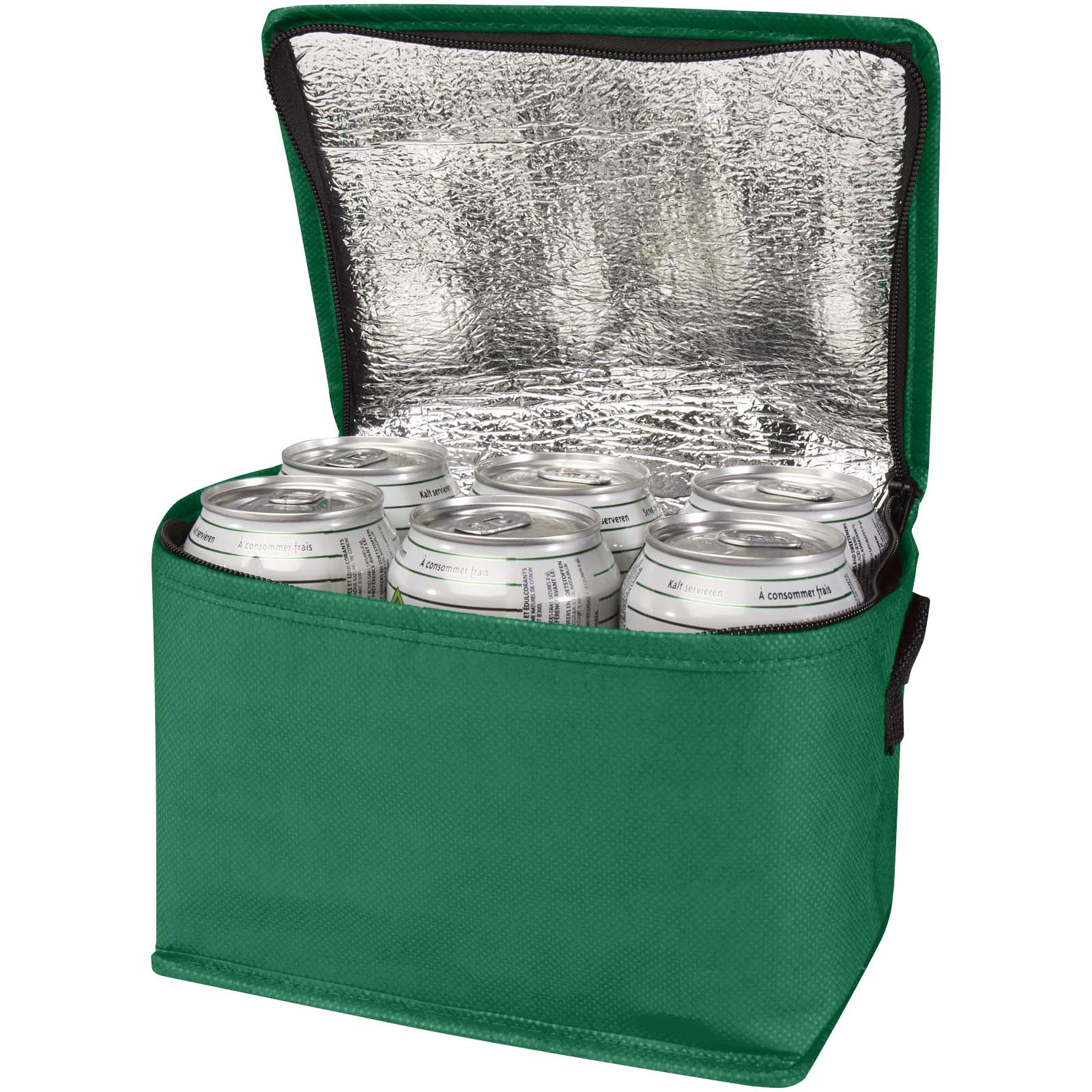 Sac isotherme Spectrum non tissé recyclé GRS de 4L pour 6 canettes