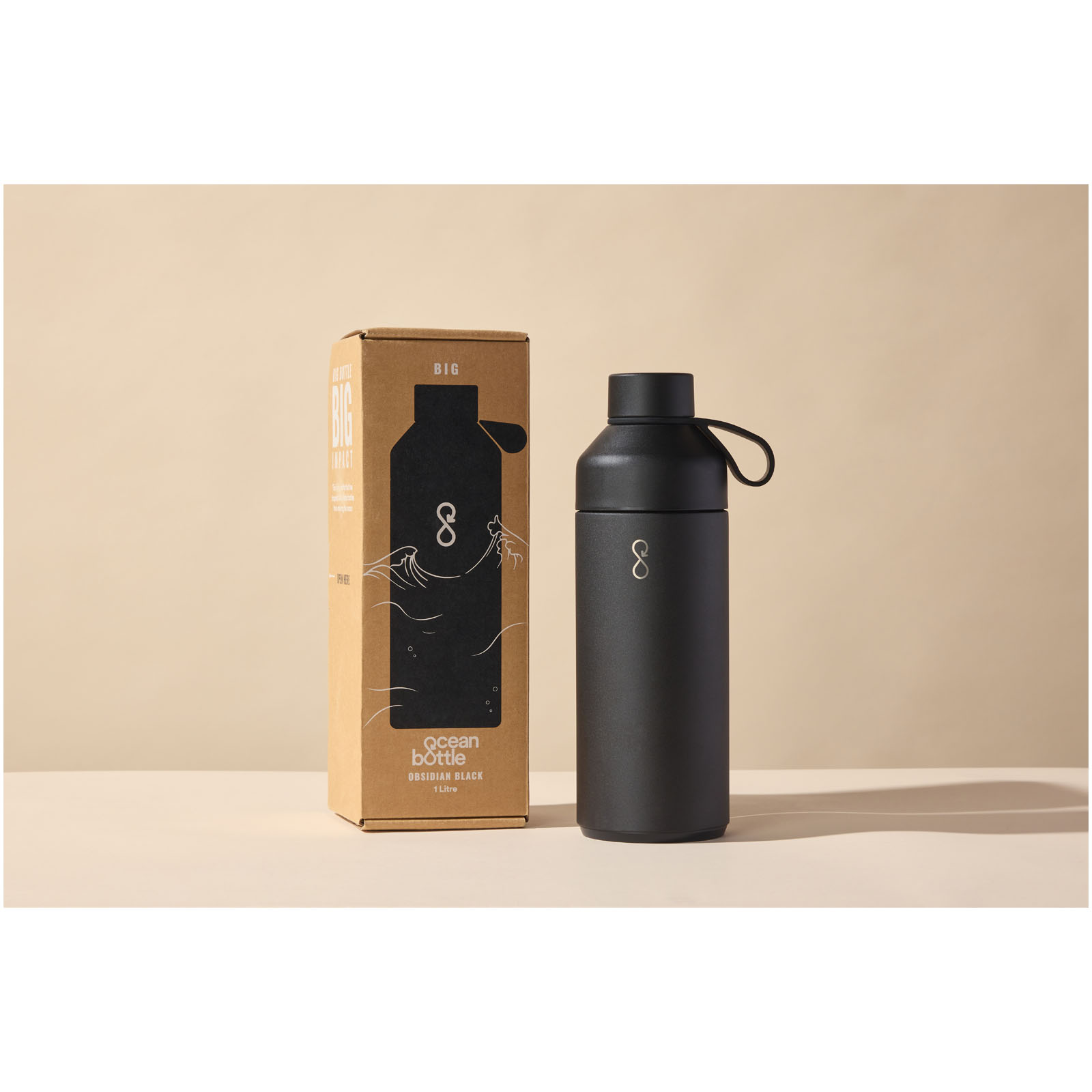 Bouteille d'eau Big Ocean Bottle de 1 000 ml avec isolation par le vide