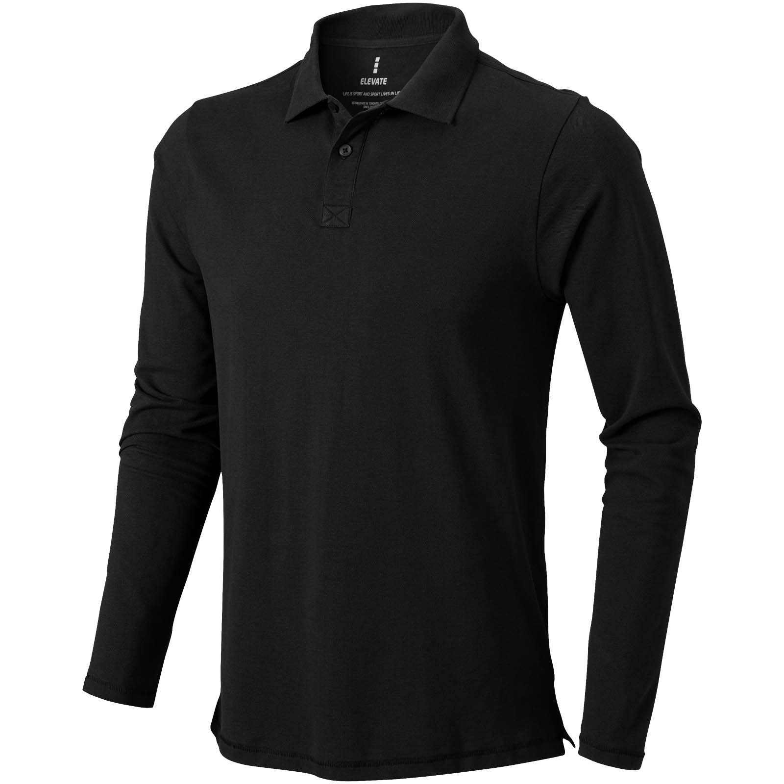 Elevate Polo manches longues homme de 180 g/m² Calgary