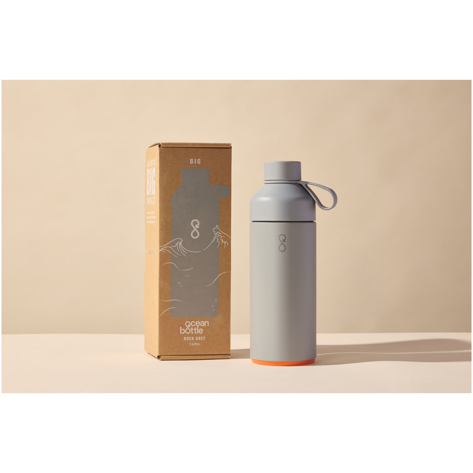 Bouteille d'eau Big Ocean Bottle de 1 000 ml avec isolation par le vide