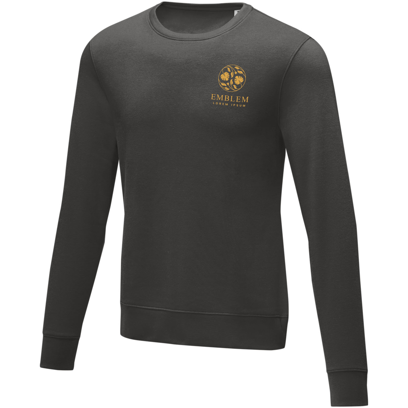 Elevate Pull ras de cou pour homme Charon de 240 g/m²