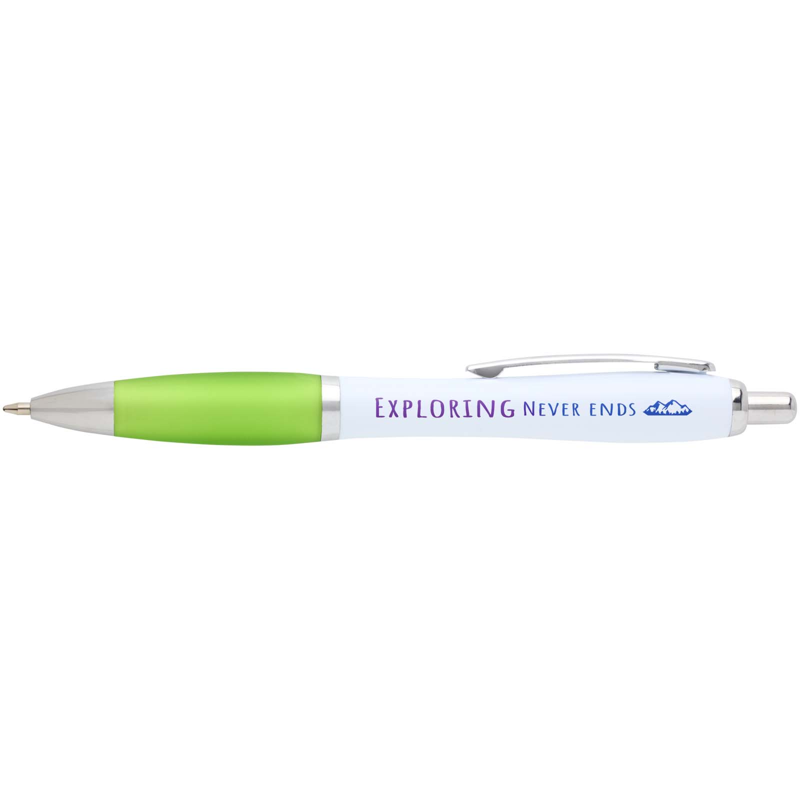 Stylo bille Nash en plastique recyclé (encre bleue)