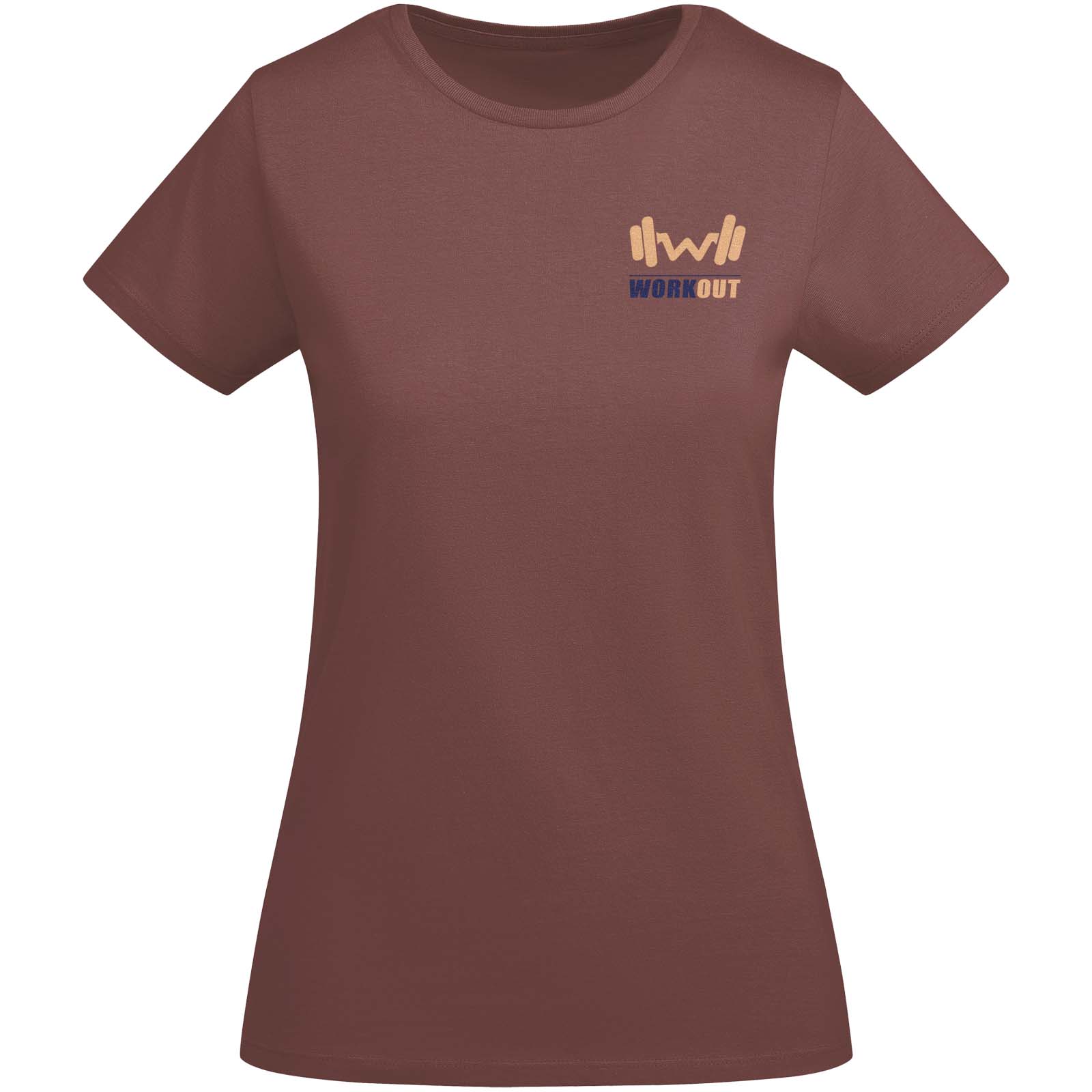 Roly T-shirt de 175 g/m² Breda en coton organique à manches courtes pour femme