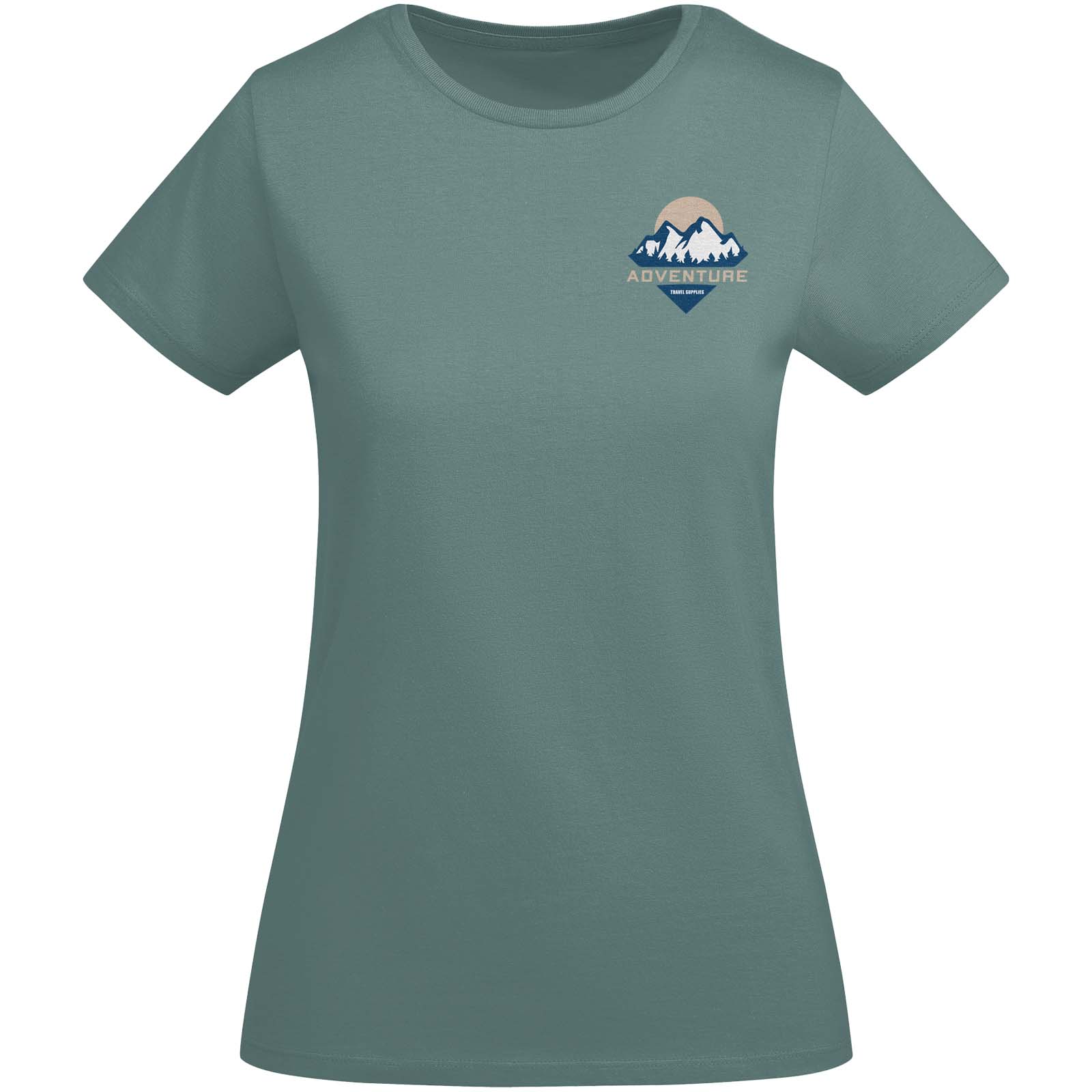 Roly T-shirt de 175 g/m² Breda en coton organique à manches courtes pour femme