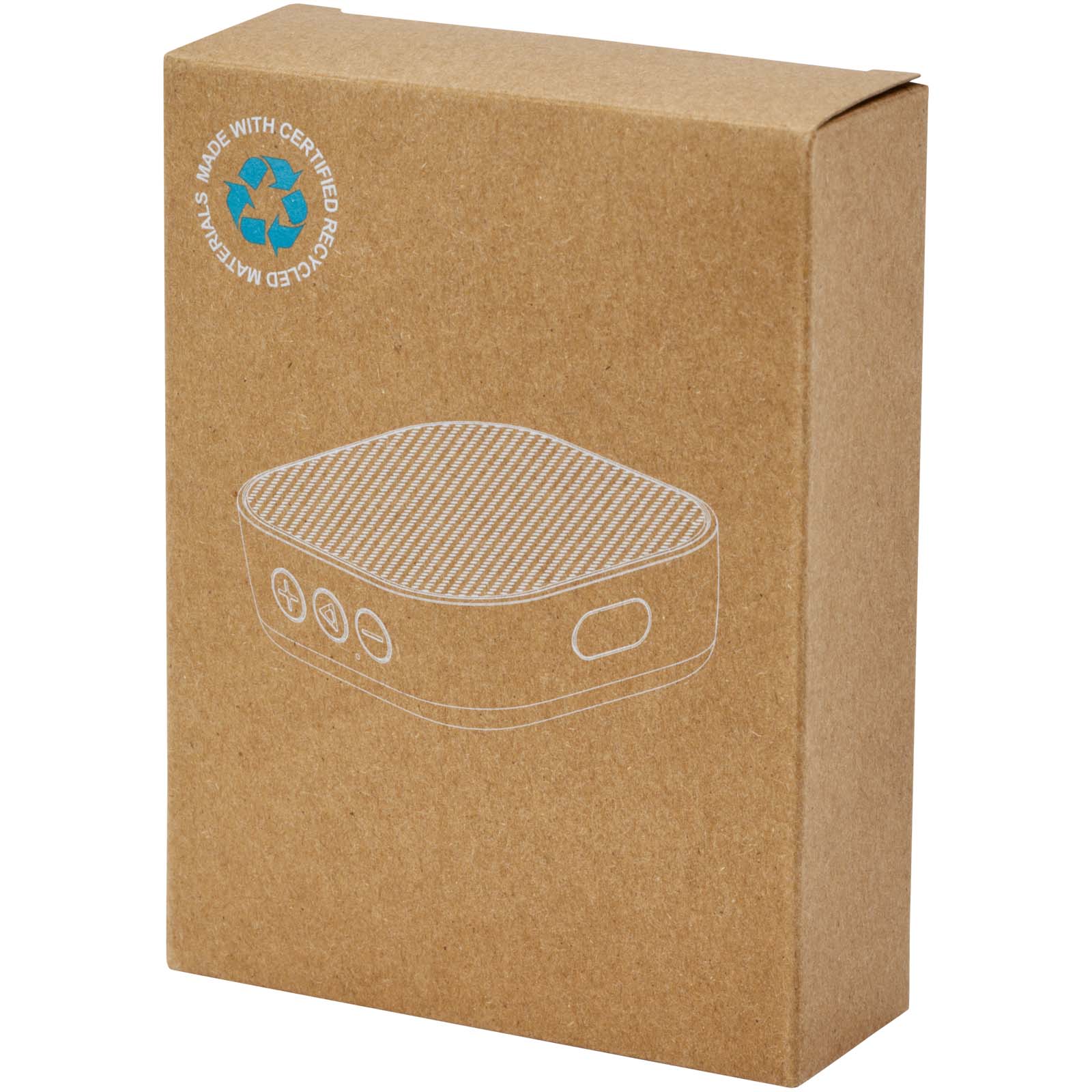 Haut-parleur Bluetooth® Stark 2.0 3W Mini RCS en plastique recyclé
