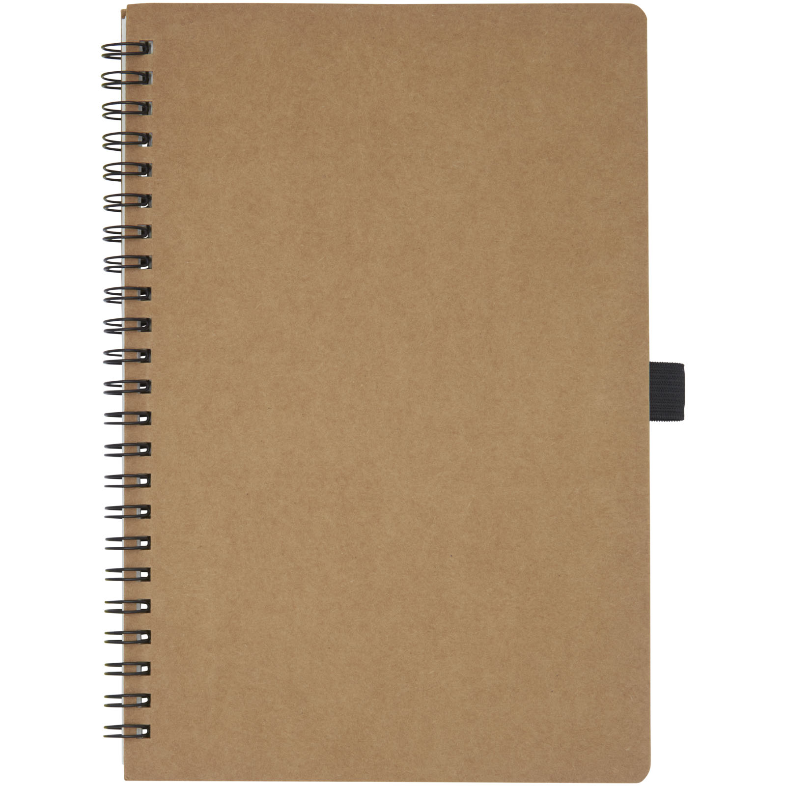 Carnet Cobble A5 à spirales en carton recyclé avec papier de pierre