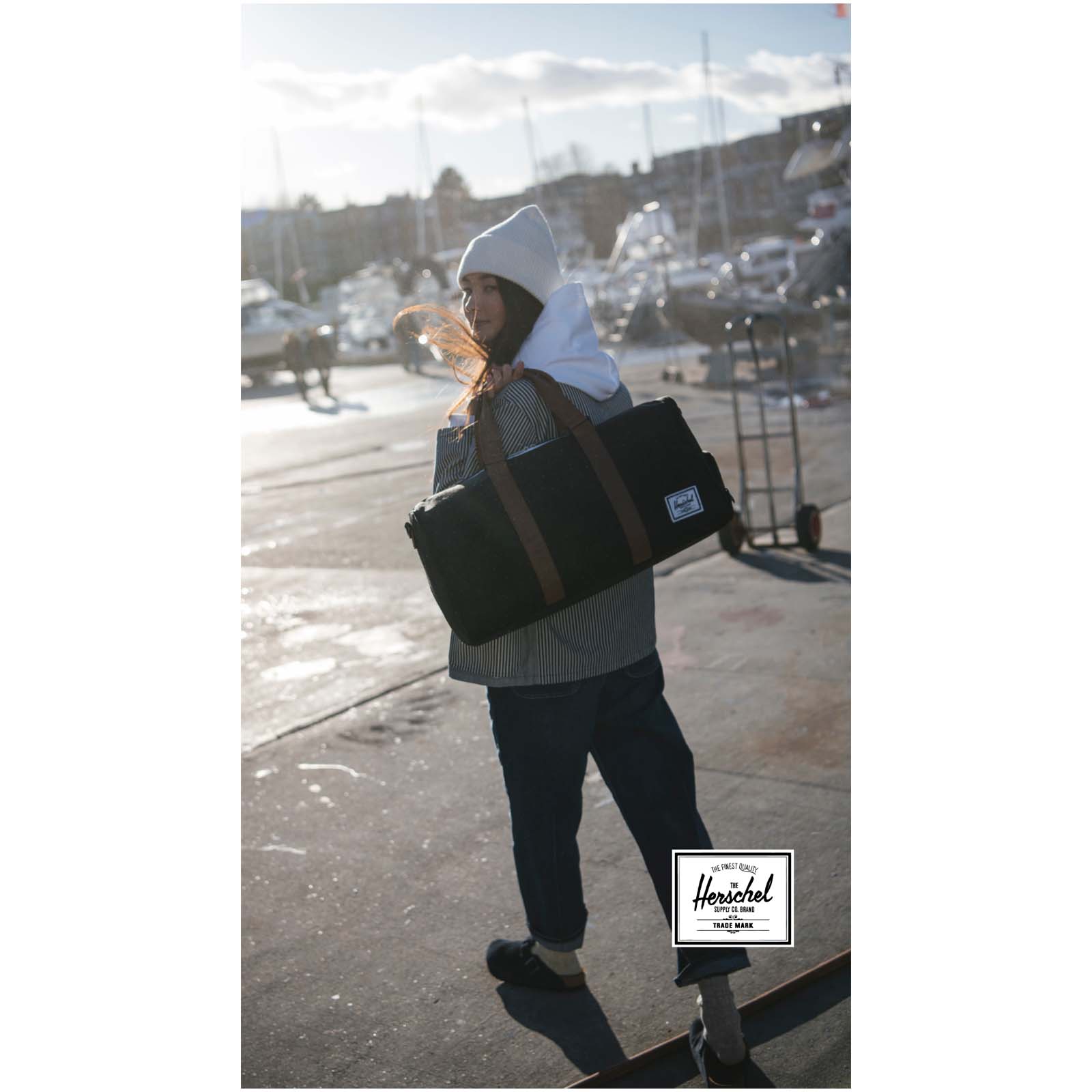 Sac de sport Herschel Novel™, recyclé, de 43 L