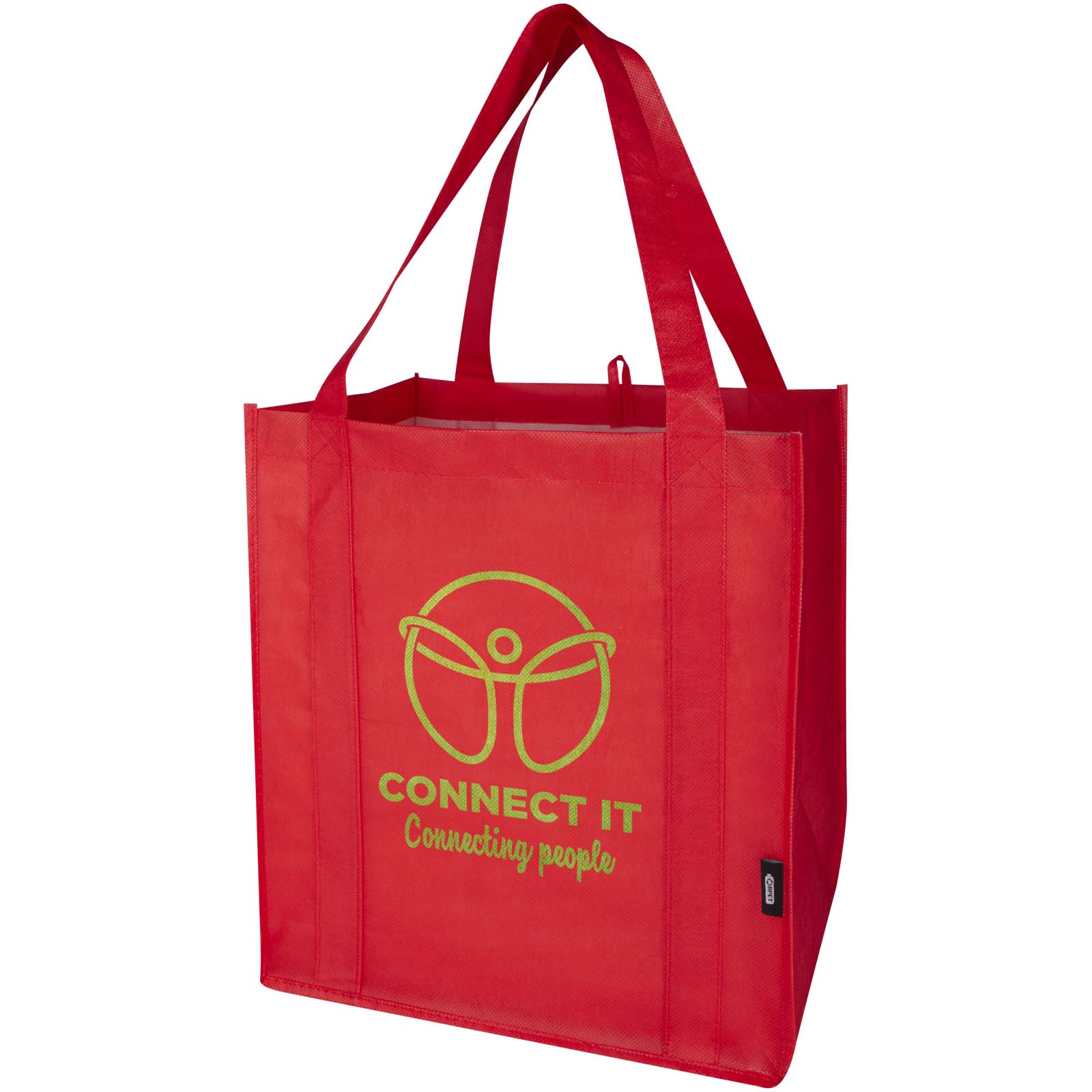 Sac shopping Liberty non tissé recyclé GRS avec fond rigide de 29L