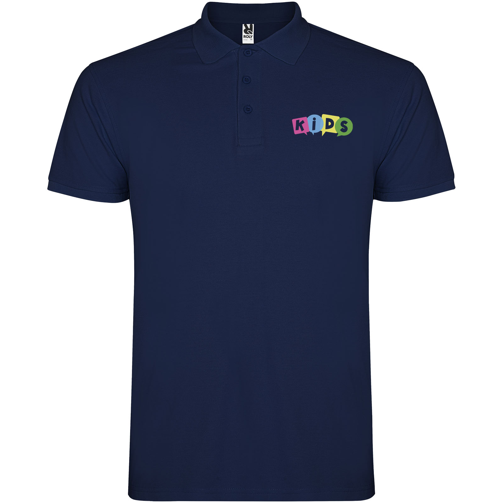 Roly Polo de 200 g/m² Star à manches courtes pour enfant