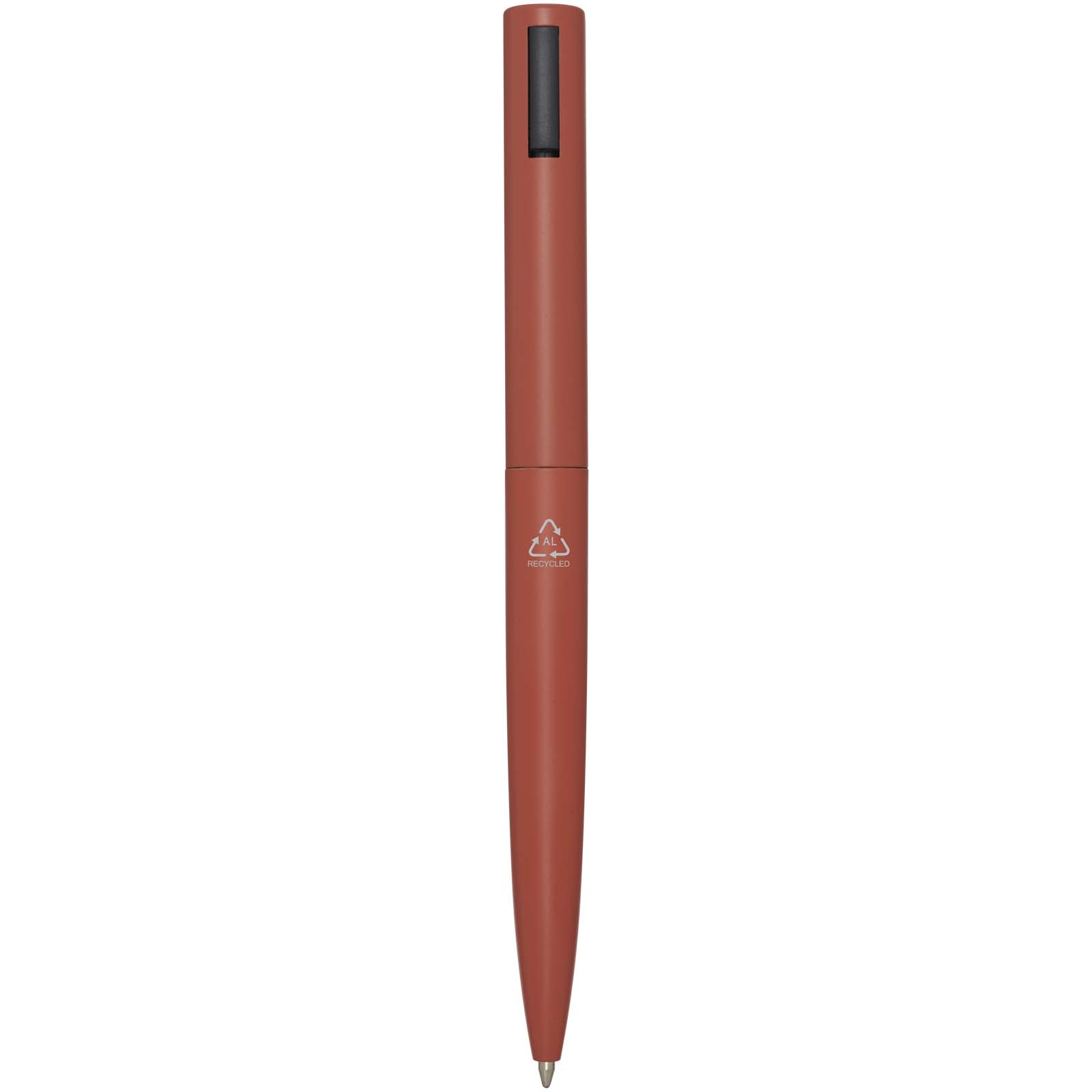 Stylo bille en aluminium recyclé Juana (encre noire)
