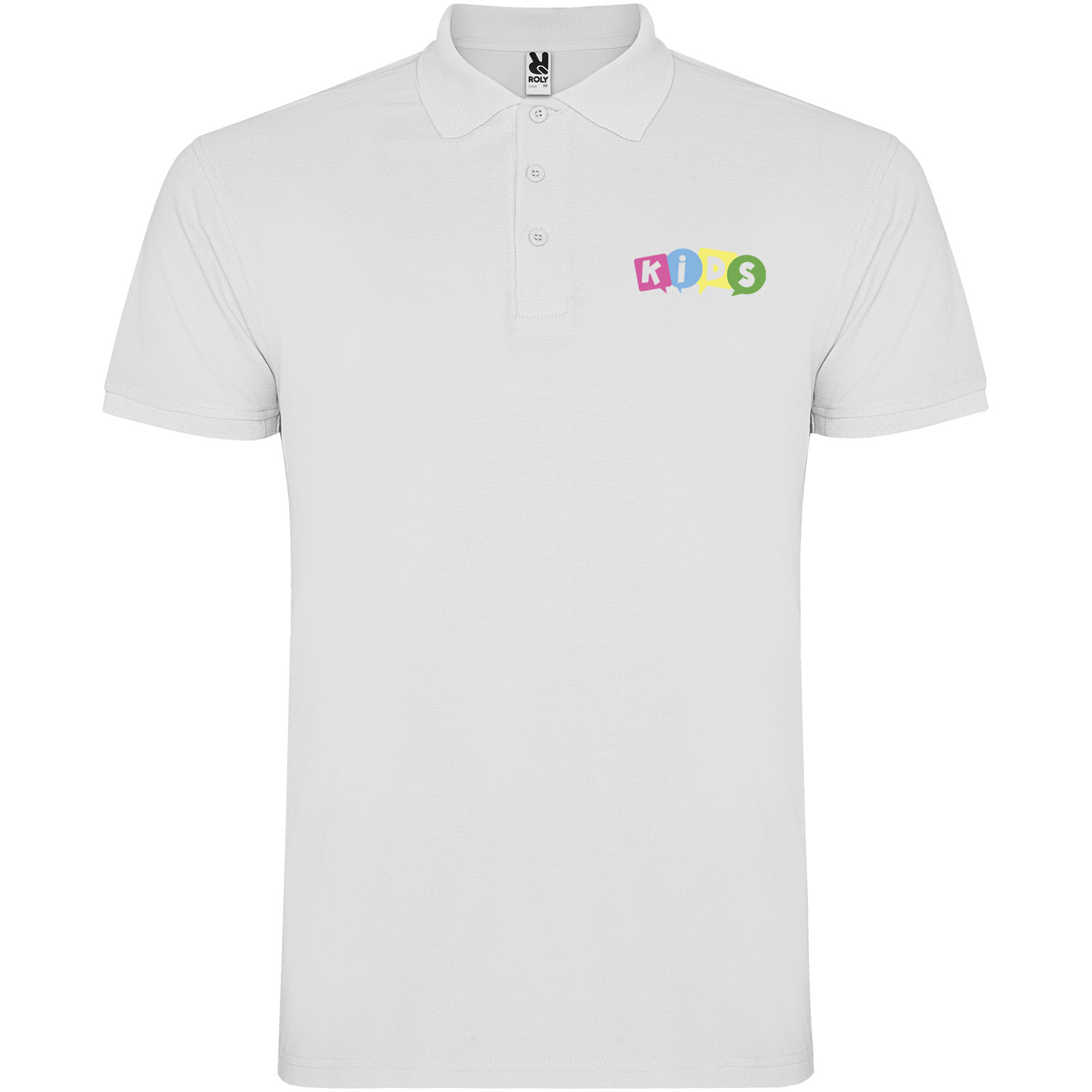 Roly Polo de 200 g/m² Star à manches courtes pour enfant