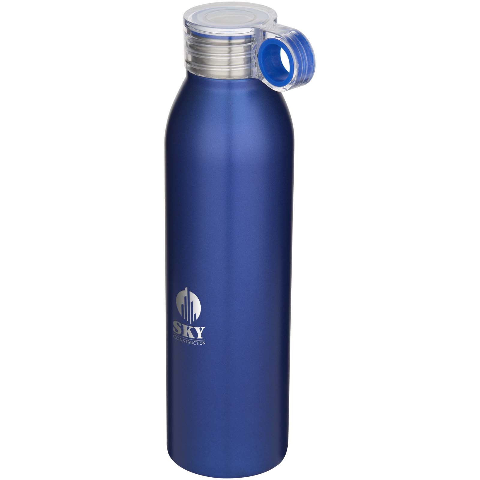 Bouteille d’eau Grom de 650 ml en acier inoxydable recyclé certifié RCS