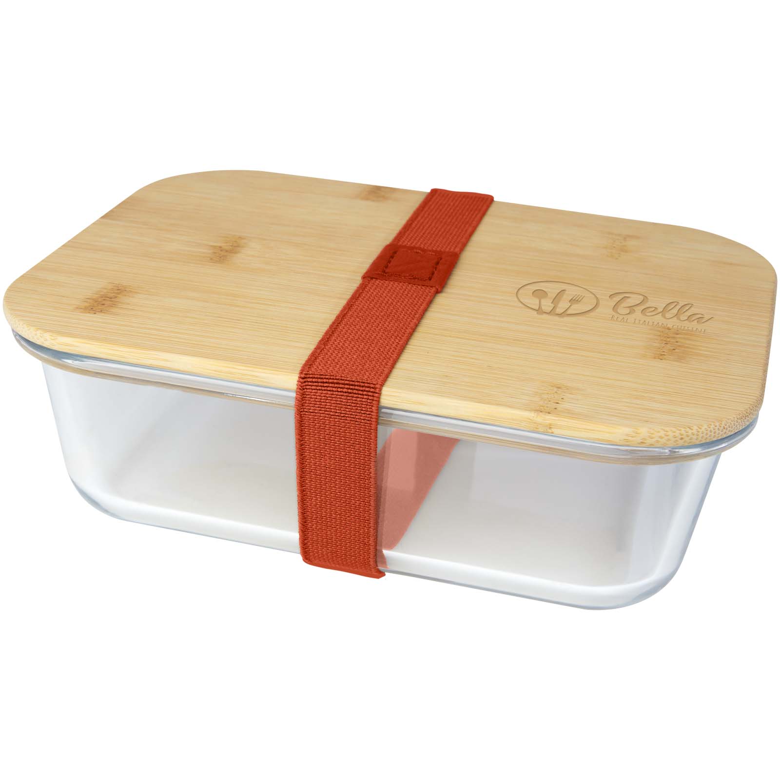 Seasons Boîte repas Roby en verre avec couvercle en bambou 1000 ml