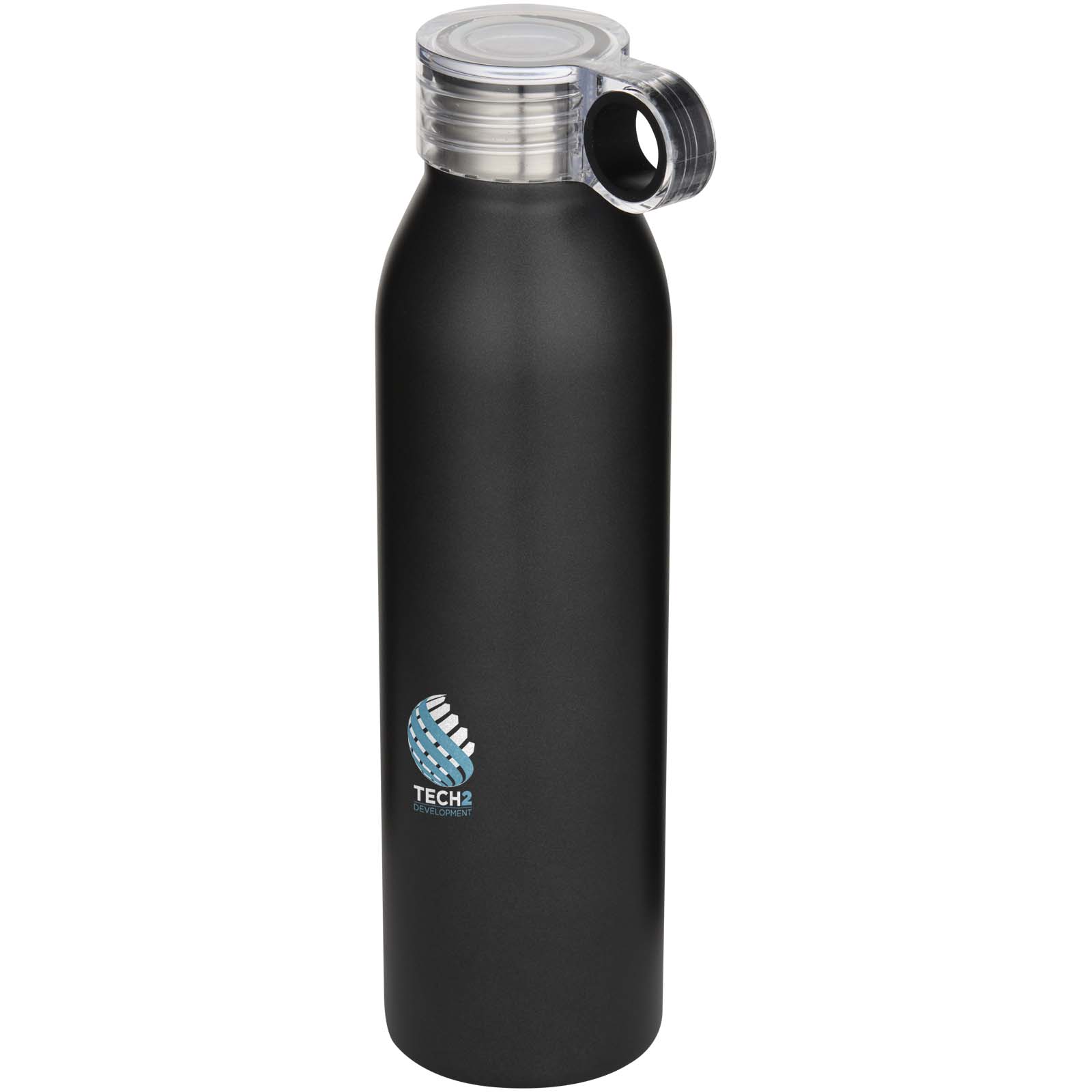 Bouteille d’eau Grom de 650 ml en acier inoxydable recyclé certifié RCS