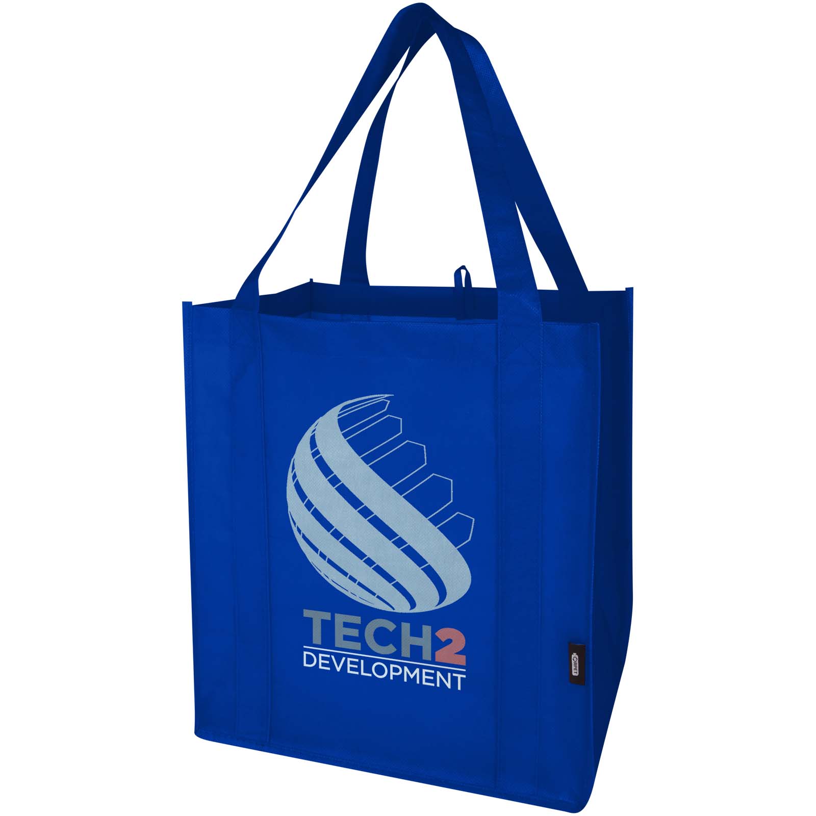 Sac shopping Liberty non tissé recyclé GRS avec fond rigide de 29L