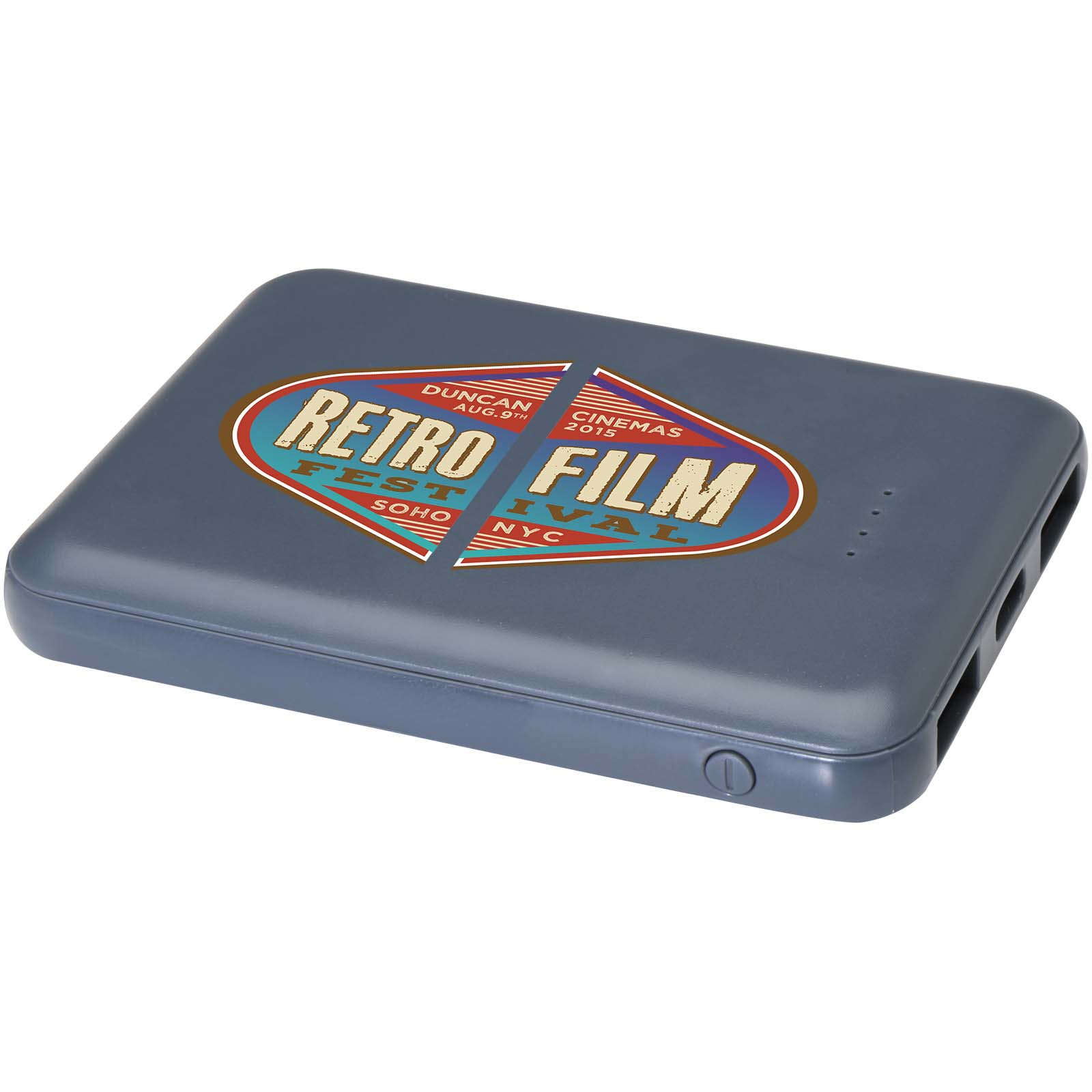 Batterie de secours en plastique recyclé Asama type-C de 5 000 mAh