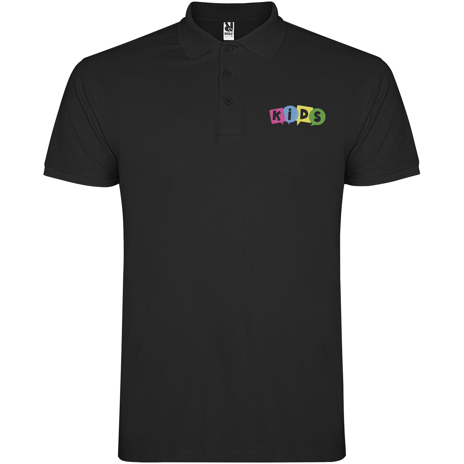Roly Polo de 200 g/m² Star à manches courtes pour enfant