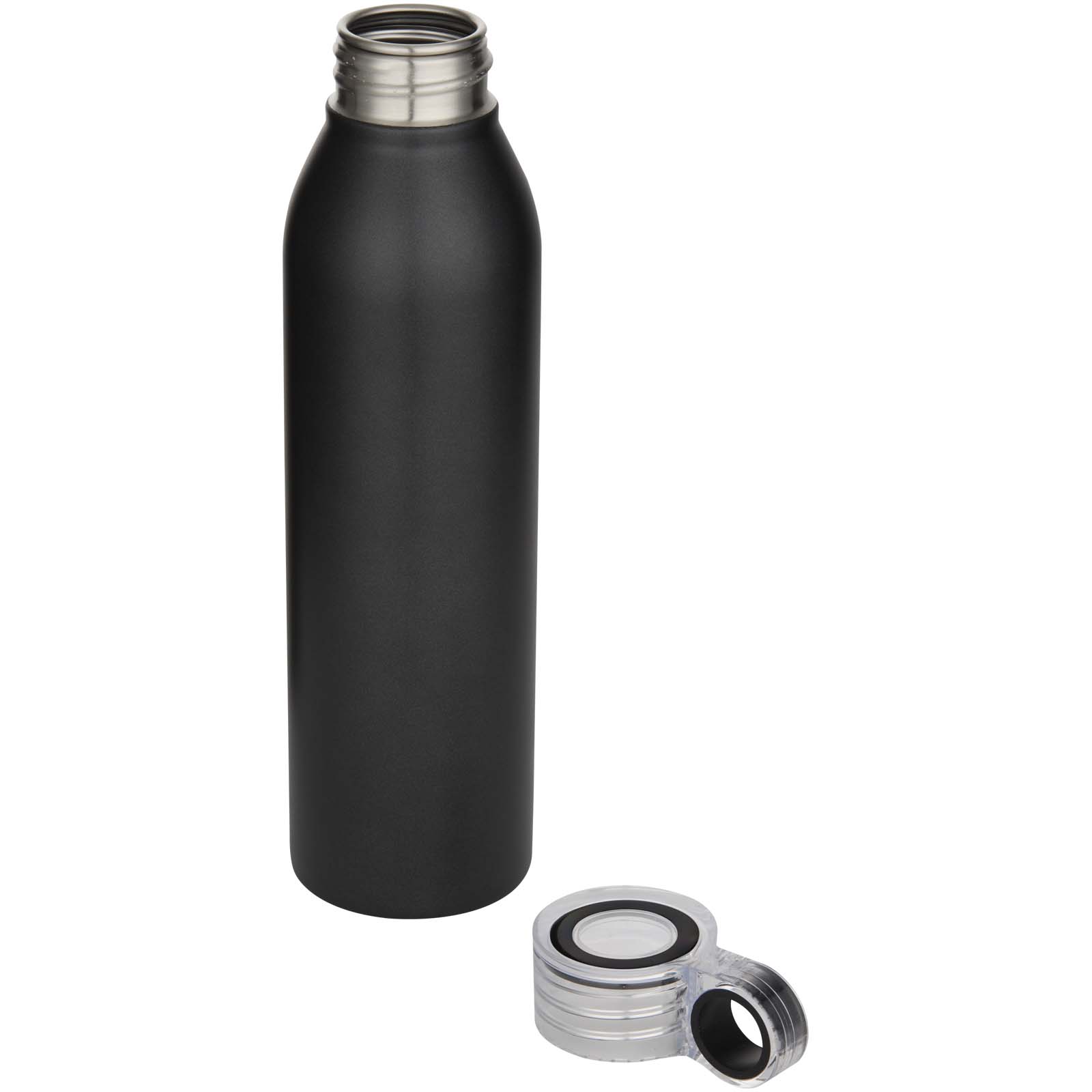Bouteille d’eau Grom de 650 ml en acier inoxydable recyclé certifié RCS