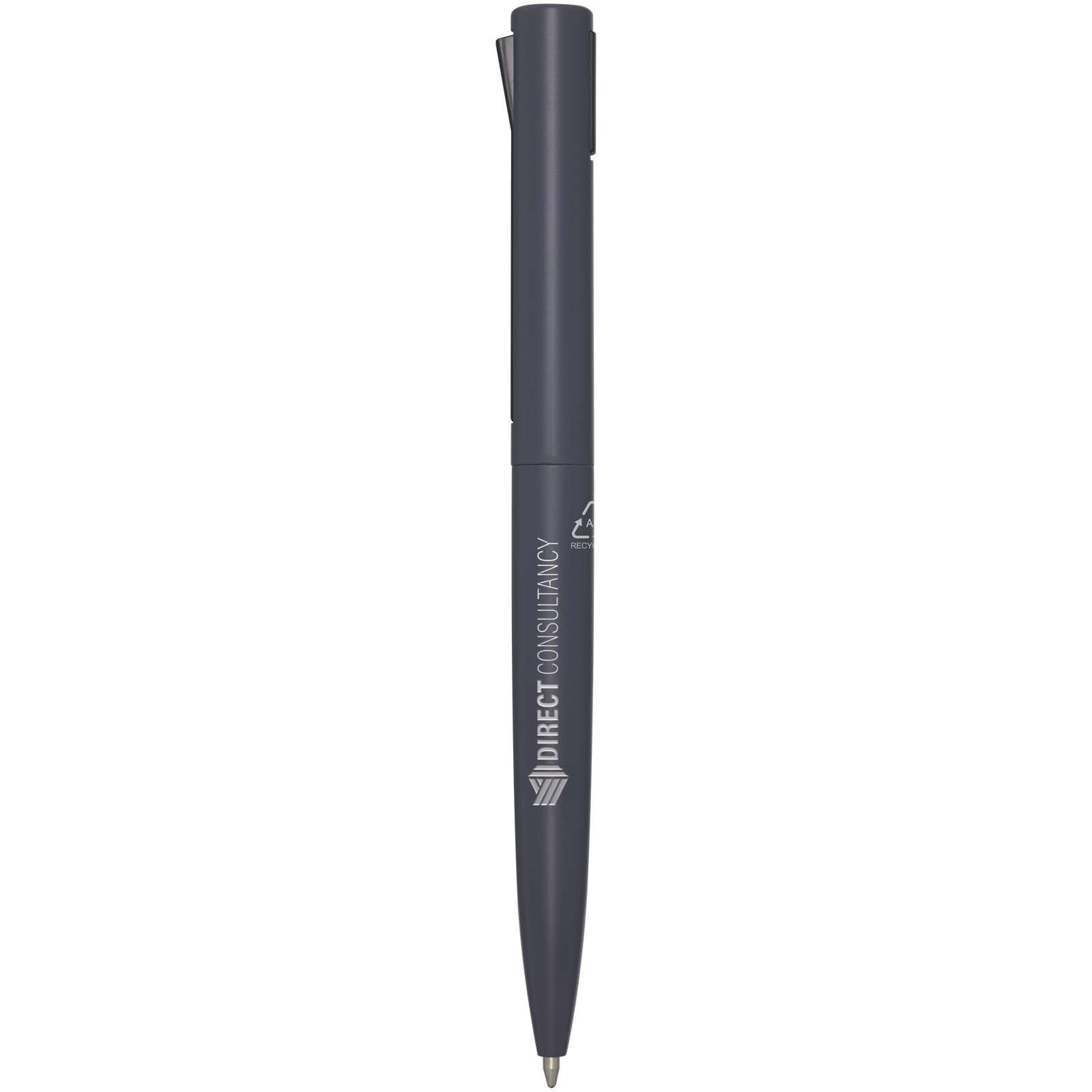 Stylo bille en aluminium recyclé Juana (encre noire)