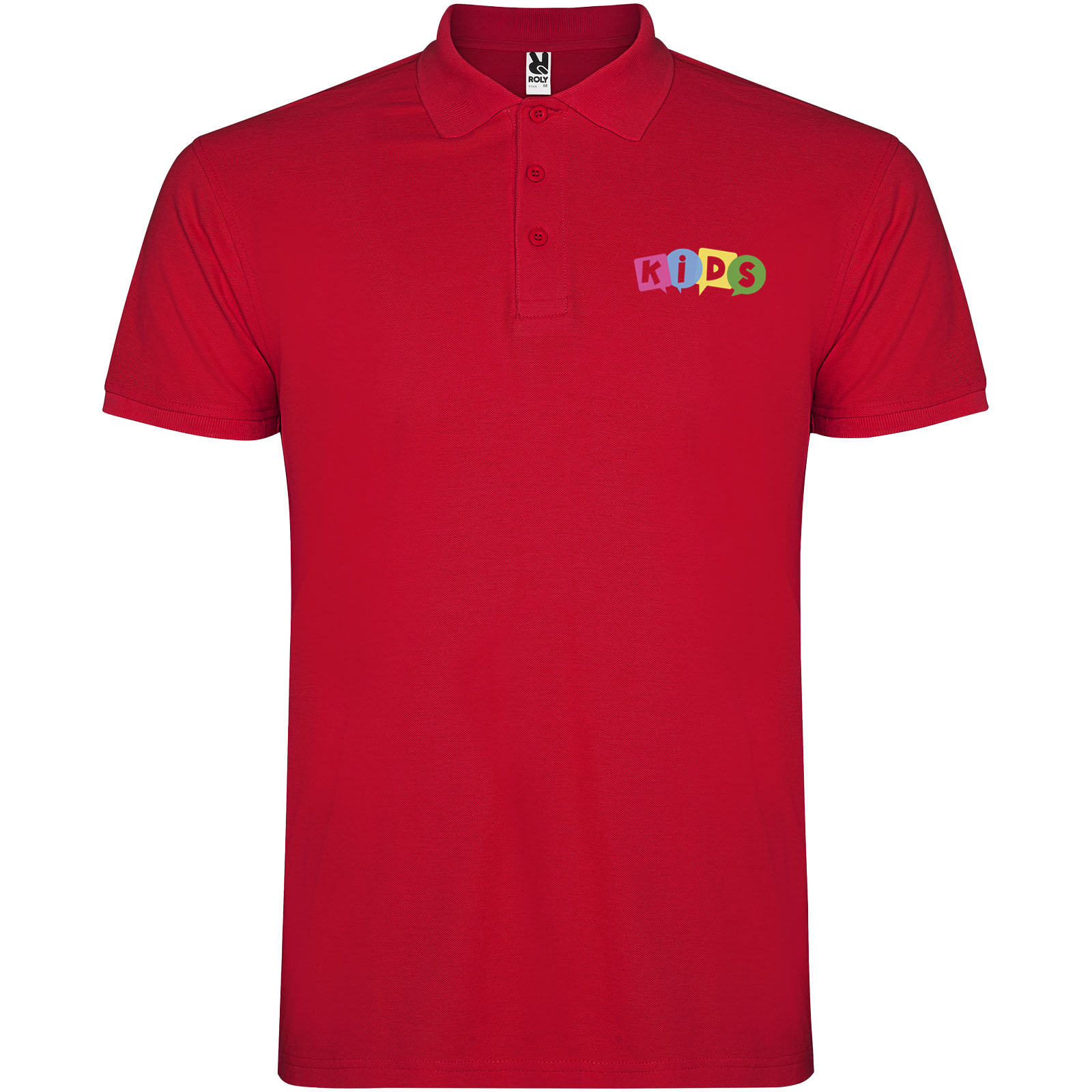 Roly Polo de 200 g/m² Star à manches courtes pour enfant