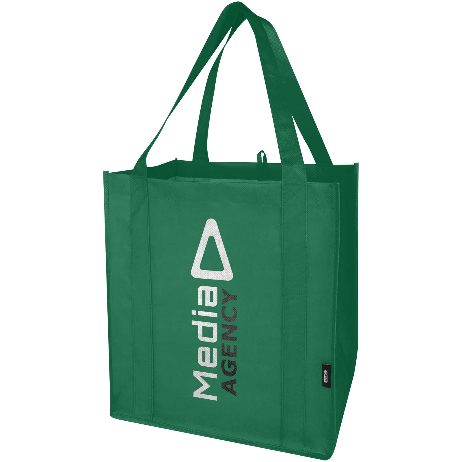 Sac shopping Liberty non tissé recyclé GRS avec fond rigide de 29L