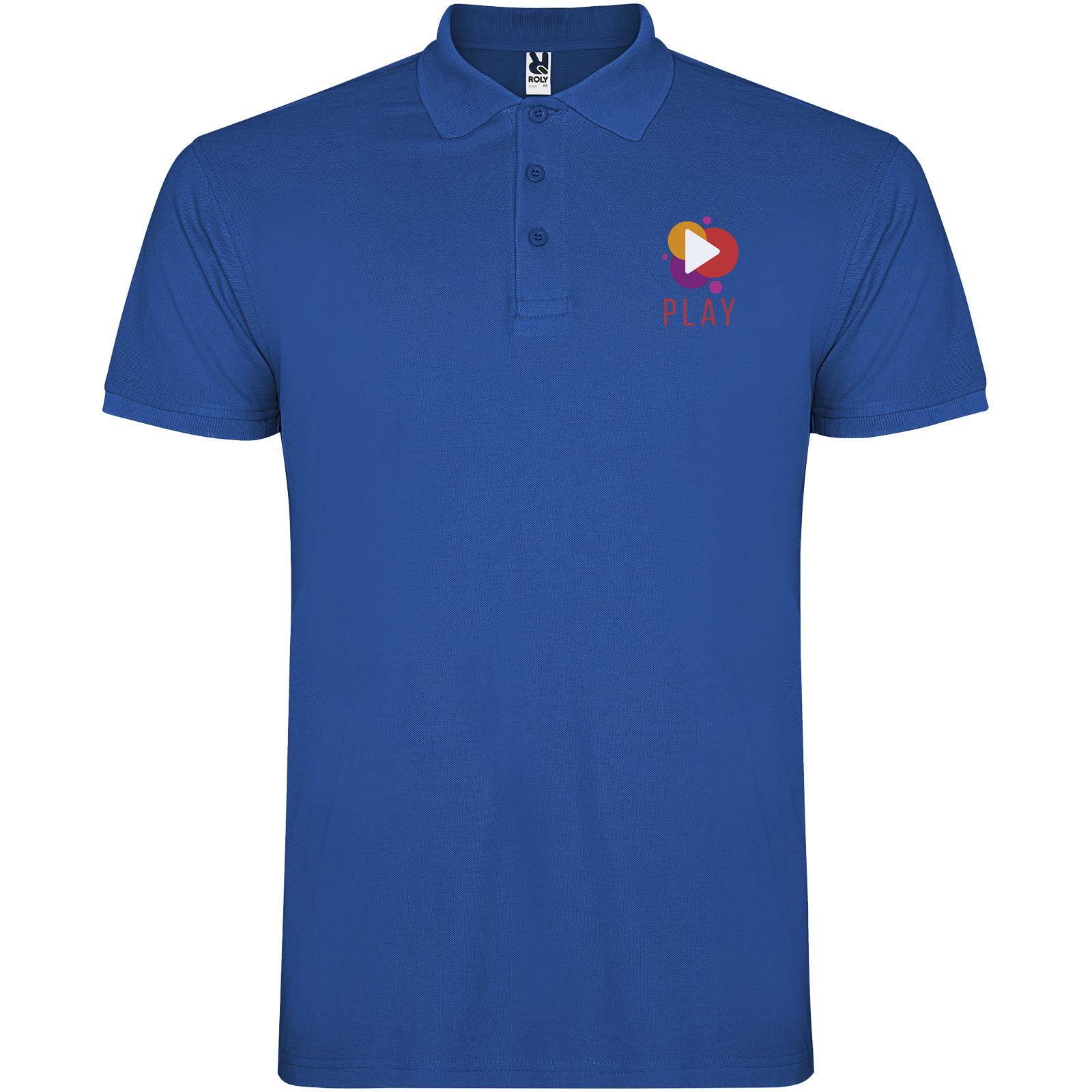 Roly Polo de 200 g/m² Star à manches courtes pour enfant