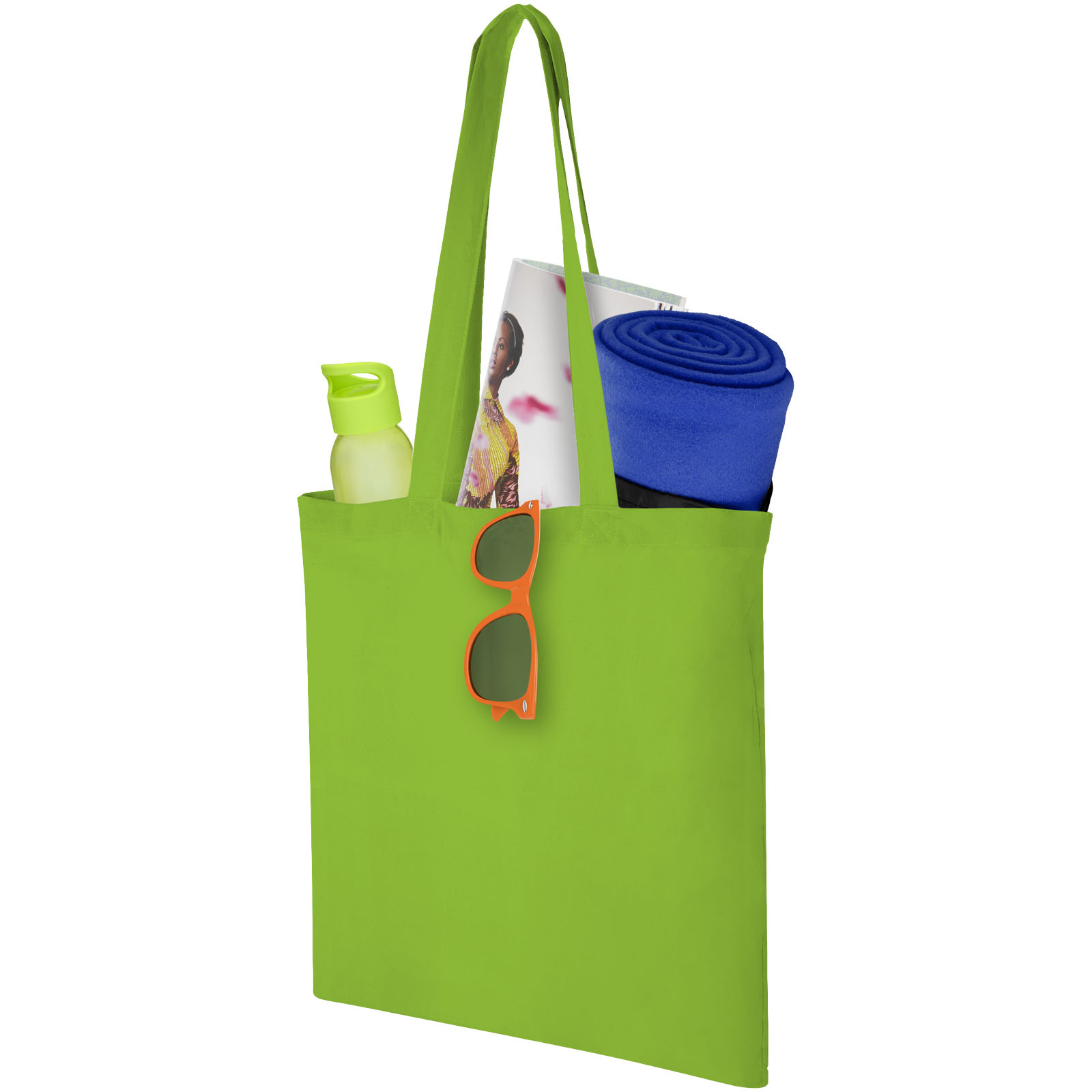 Sac shopping coton Carolina 100 gr/m² 7L
