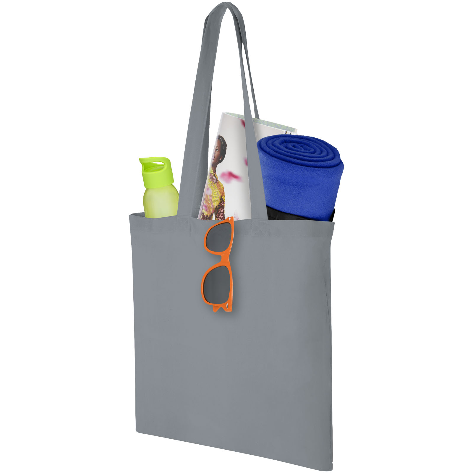 Sac shopping coton Carolina 100 gr/m² 7L