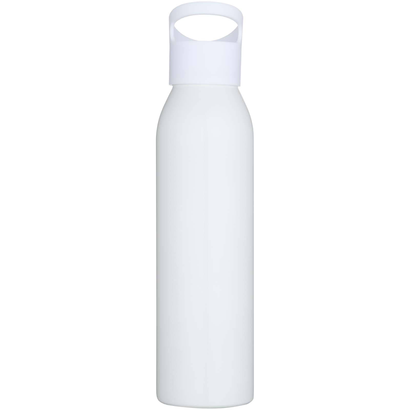 Bouteille d’eau Sky de 650 ml en acier inoxydable recyclé certifié RCS à simple paroi