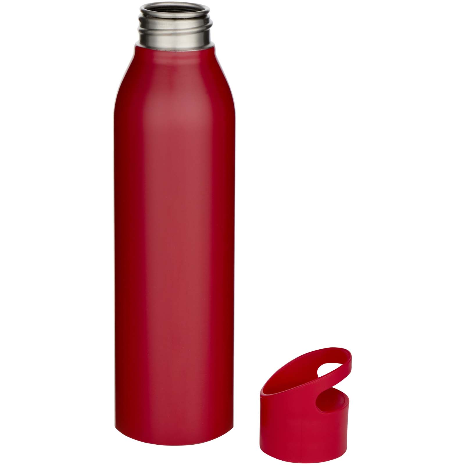 Bouteille d’eau Sky de 650 ml en acier inoxydable recyclé certifié RCS à simple paroi
