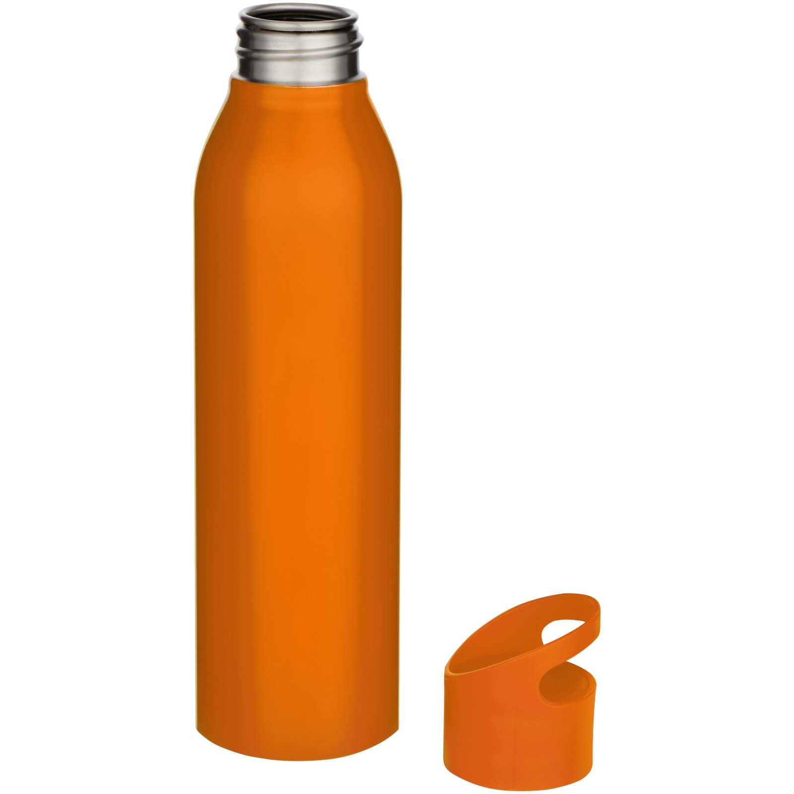 Bouteille d’eau Sky de 650 ml en acier inoxydable recyclé certifié RCS à simple paroi