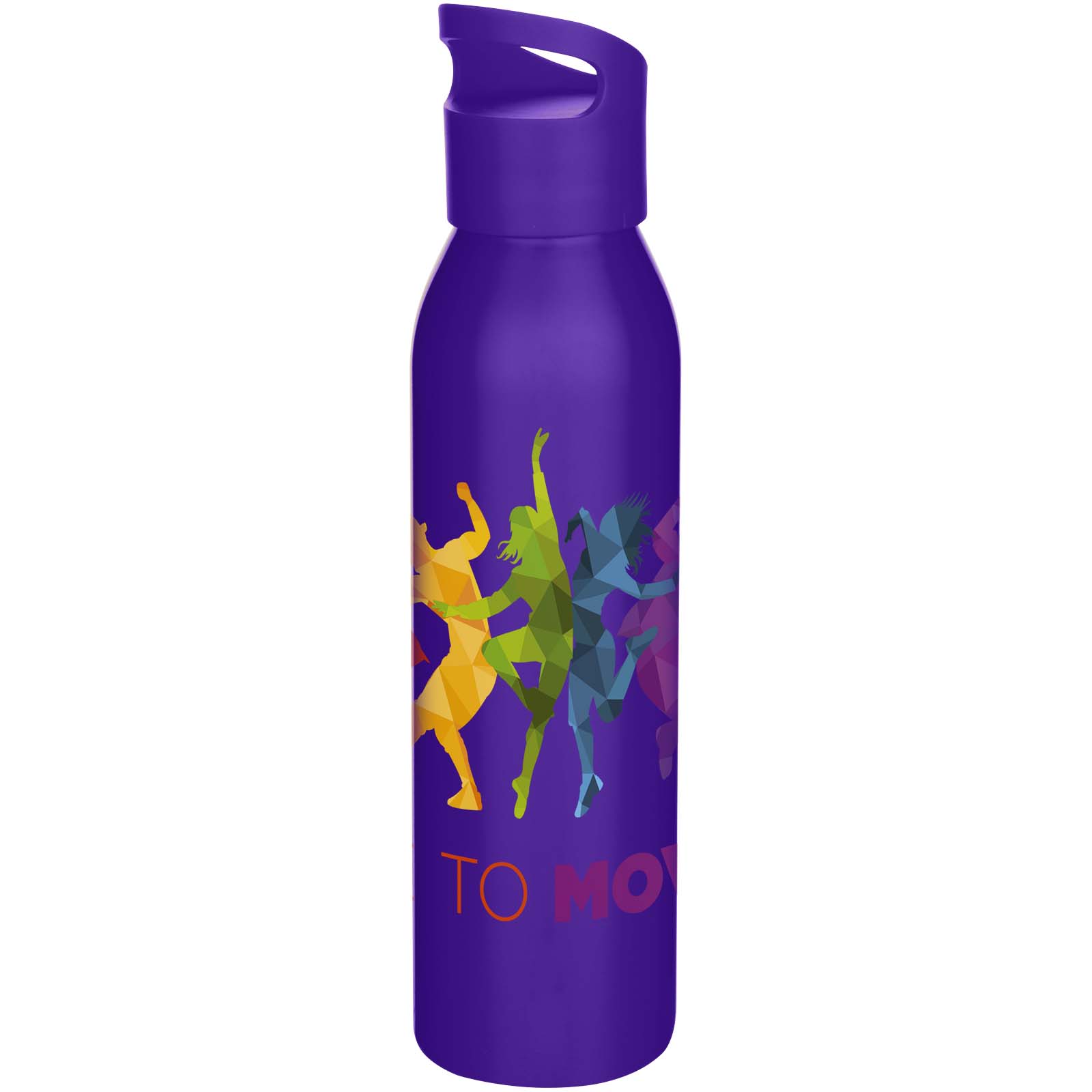 Bouteille d’eau Sky de 650 ml en acier inoxydable recyclé certifié RCS à simple paroi