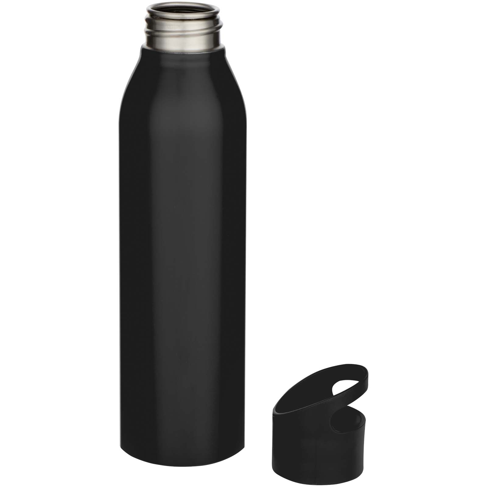 Bouteille d’eau Sky de 650 ml en acier inoxydable recyclé certifié RCS à simple paroi