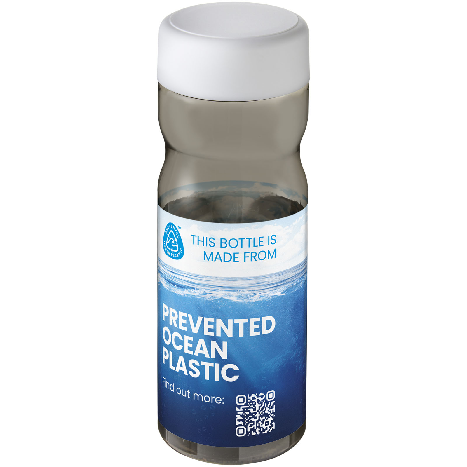 Bouteille H2O Active® Eco Base 650ml avec couvercle vissé