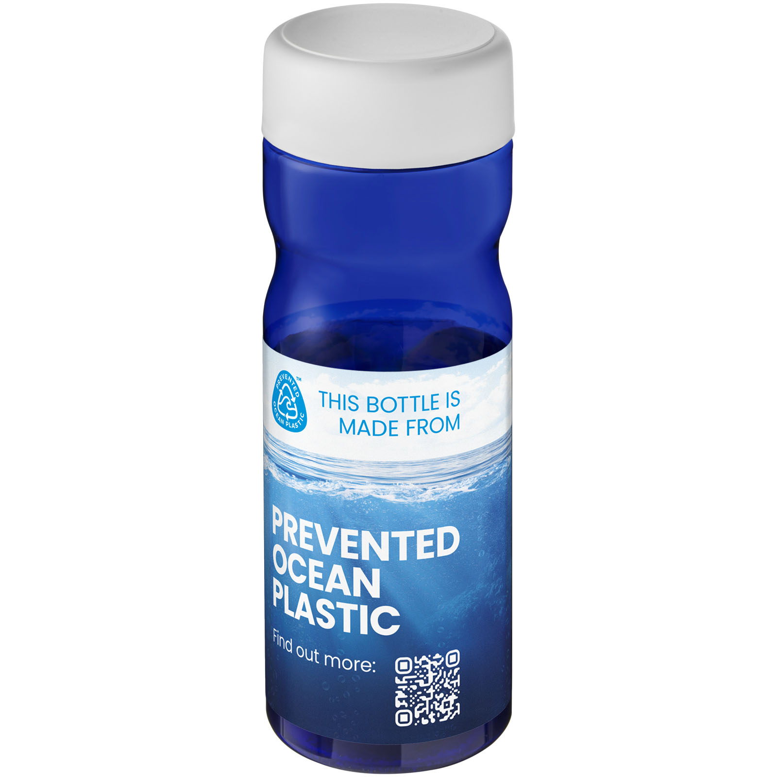 Bouteille H2O Active® Eco Base 650ml avec couvercle vissé