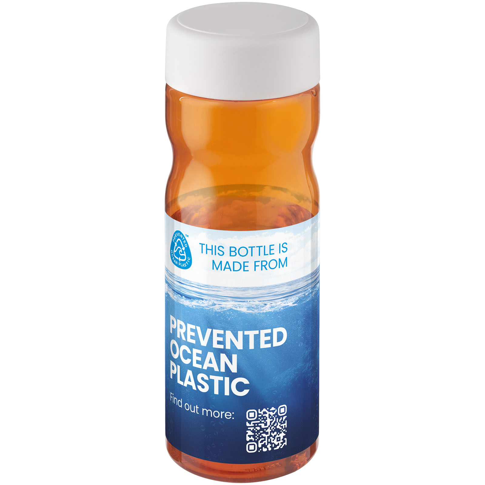 Bouteille H2O Active® Eco Base 650ml avec couvercle vissé