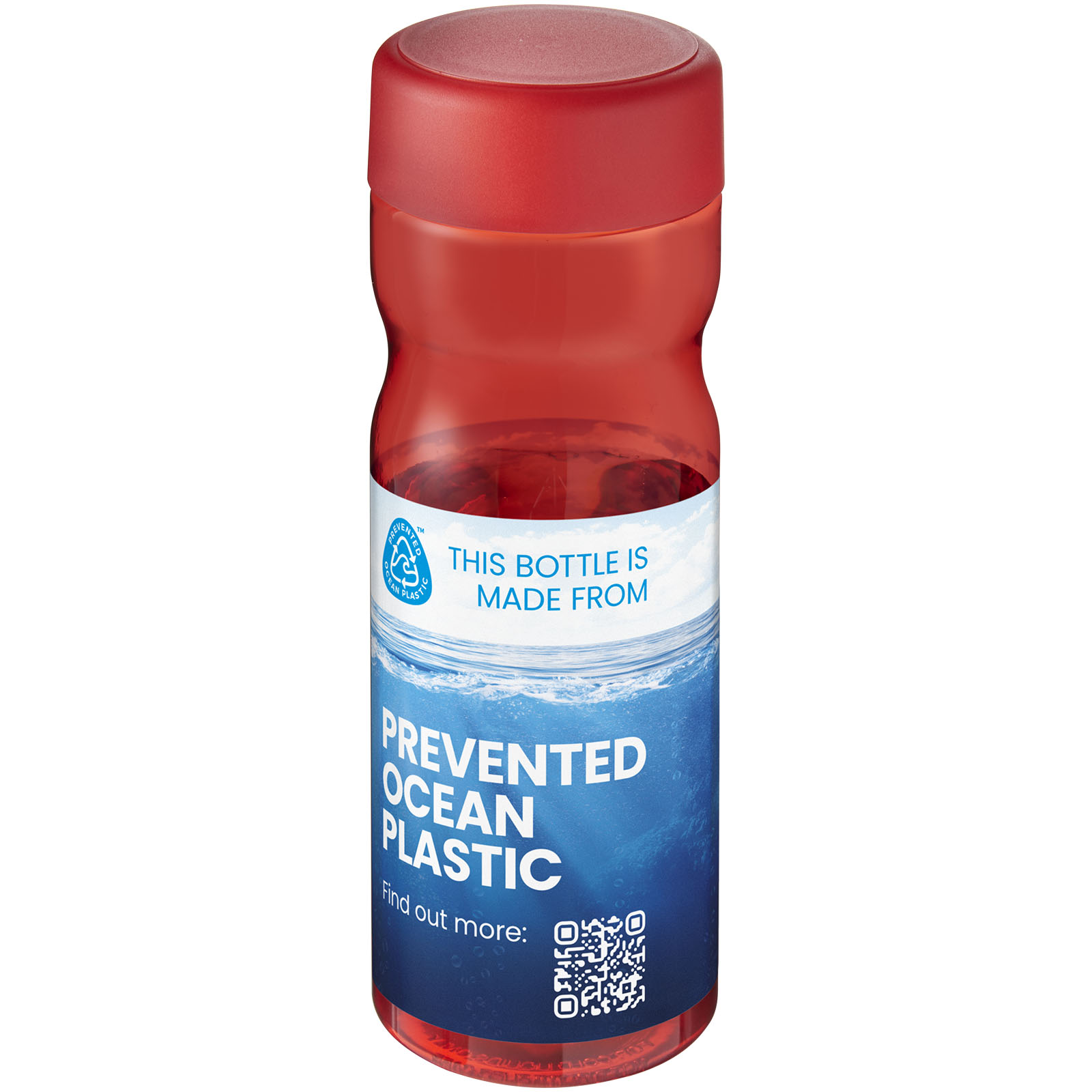 Bouteille H2O Active® Eco Base 650ml avec couvercle vissé