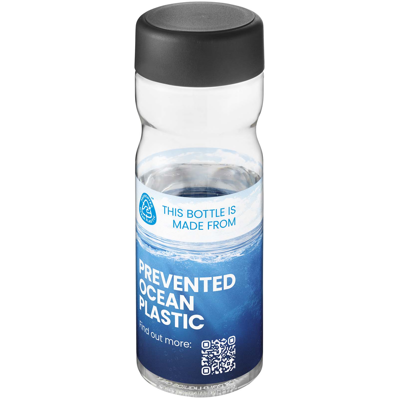 Bouteille H2O Active® Eco Base 650ml avec couvercle vissé