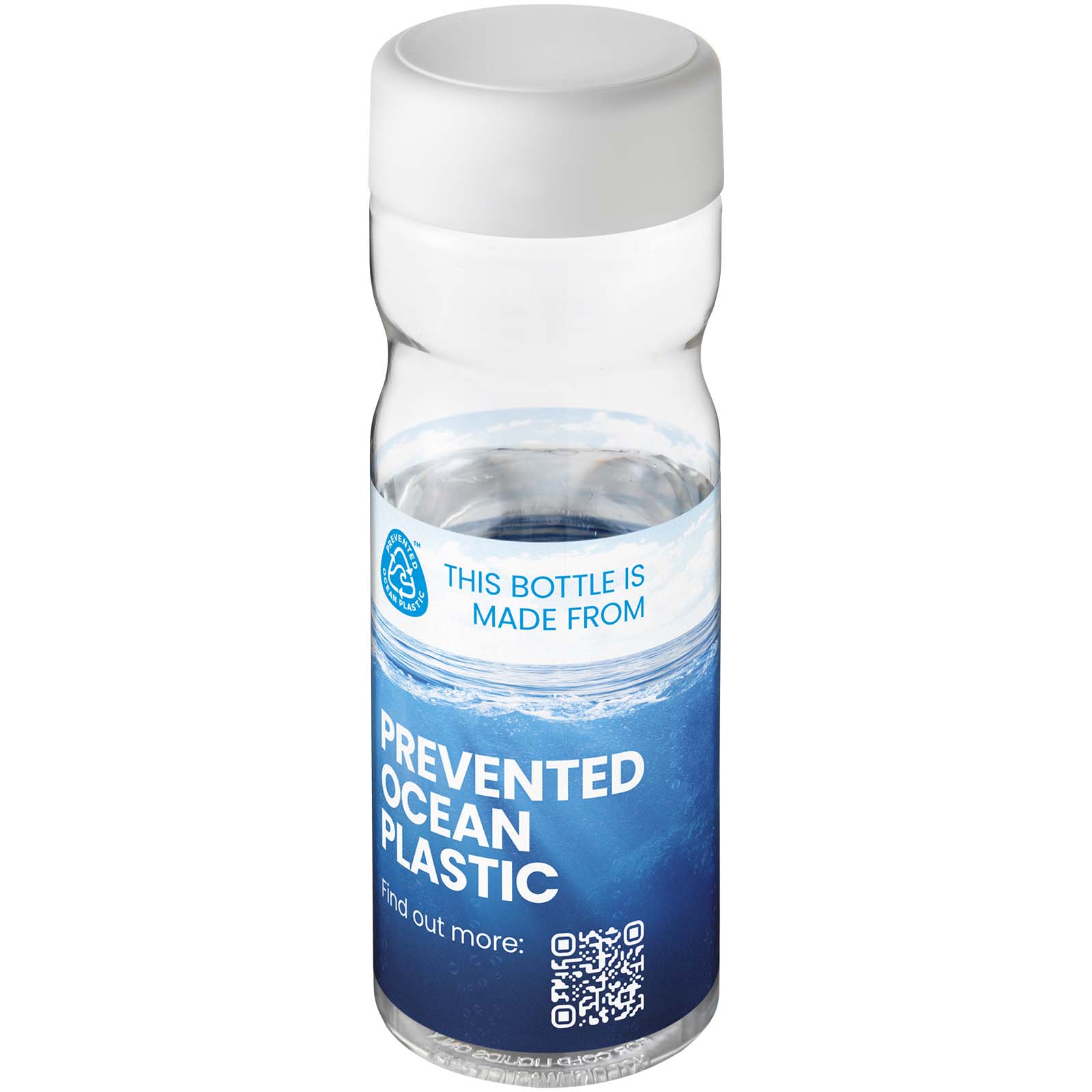 Bouteille H2O Active® Eco Base 650ml avec couvercle vissé