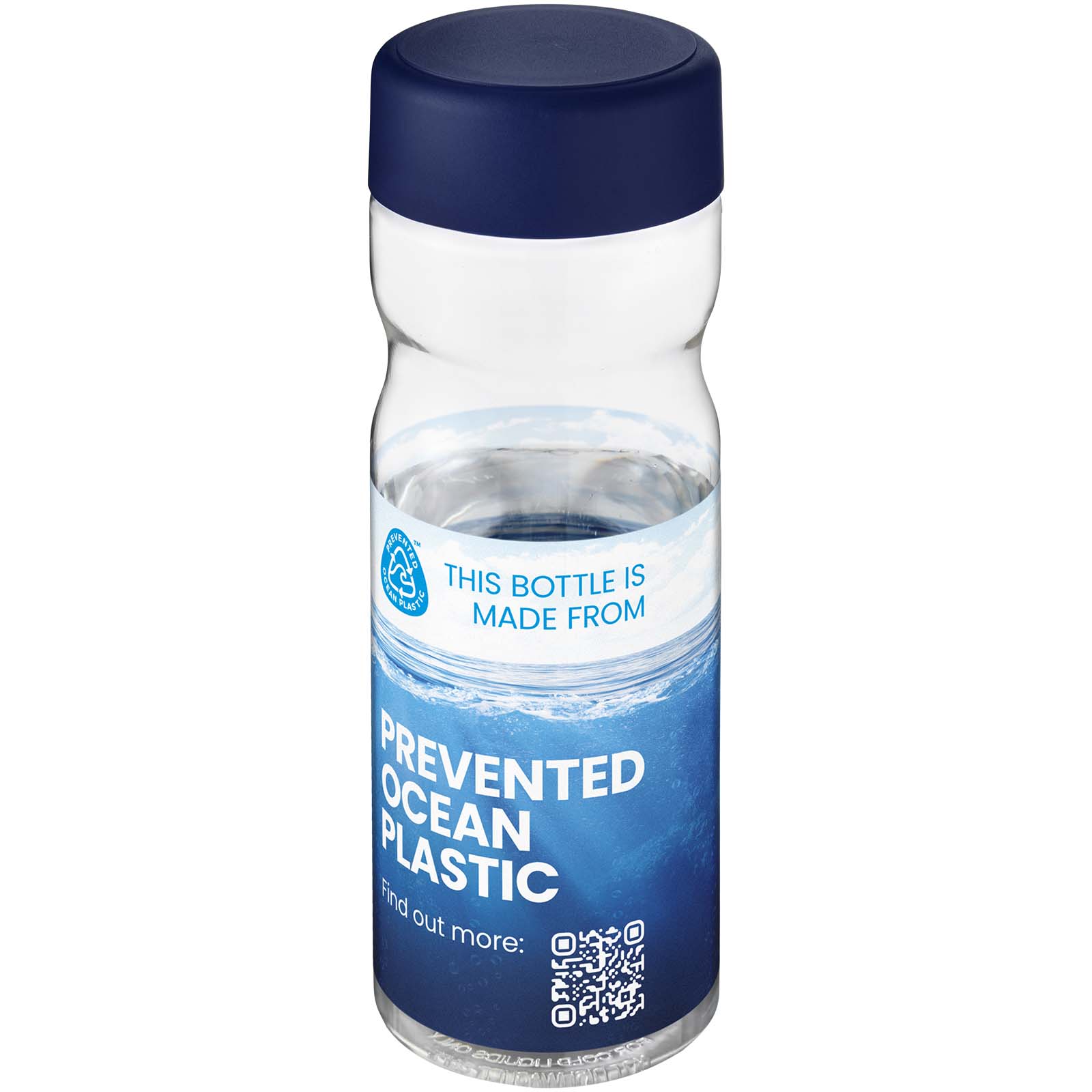Bouteille H2O Active® Eco Base 650ml avec couvercle vissé