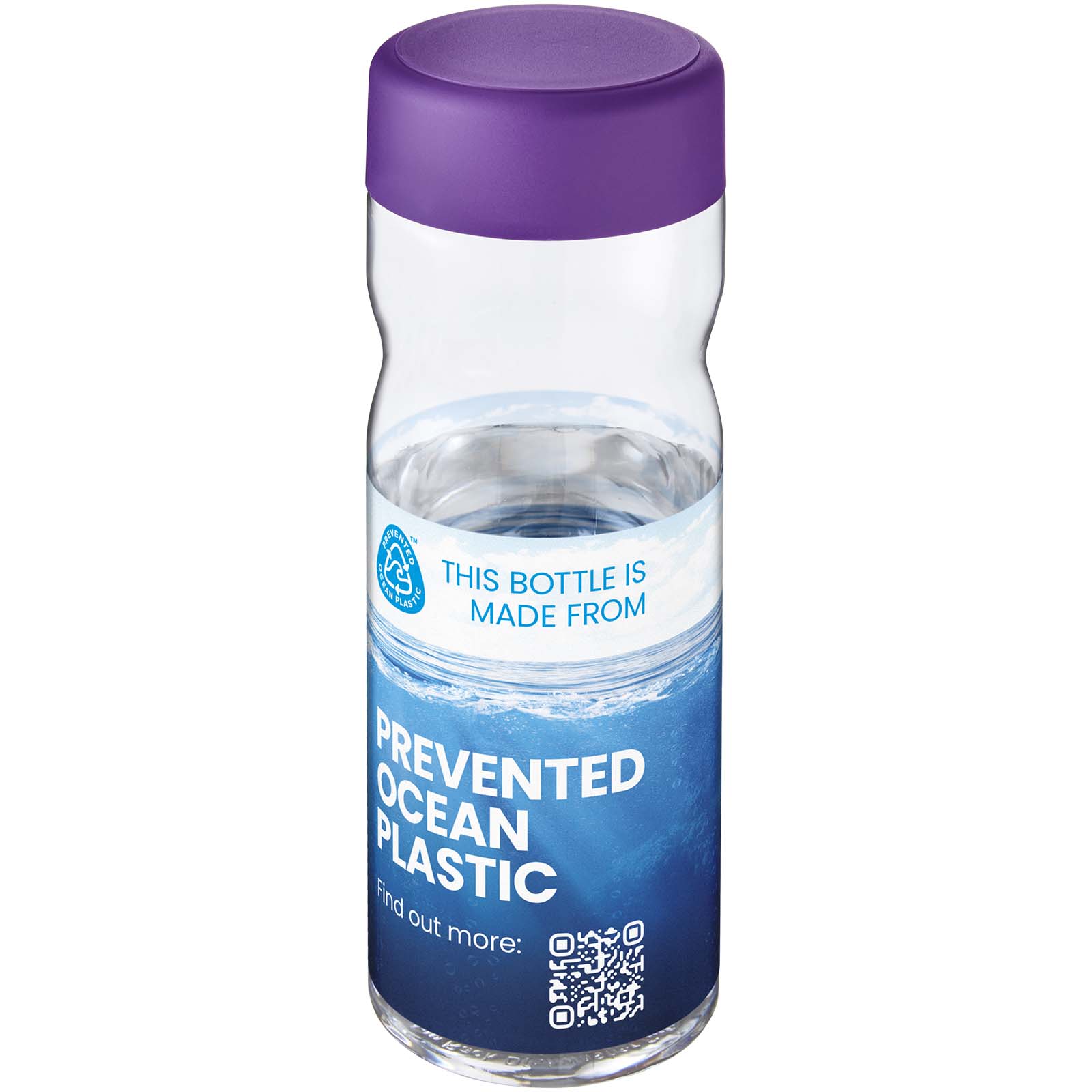 Bouteille H2O Active® Eco Base 650ml avec couvercle vissé