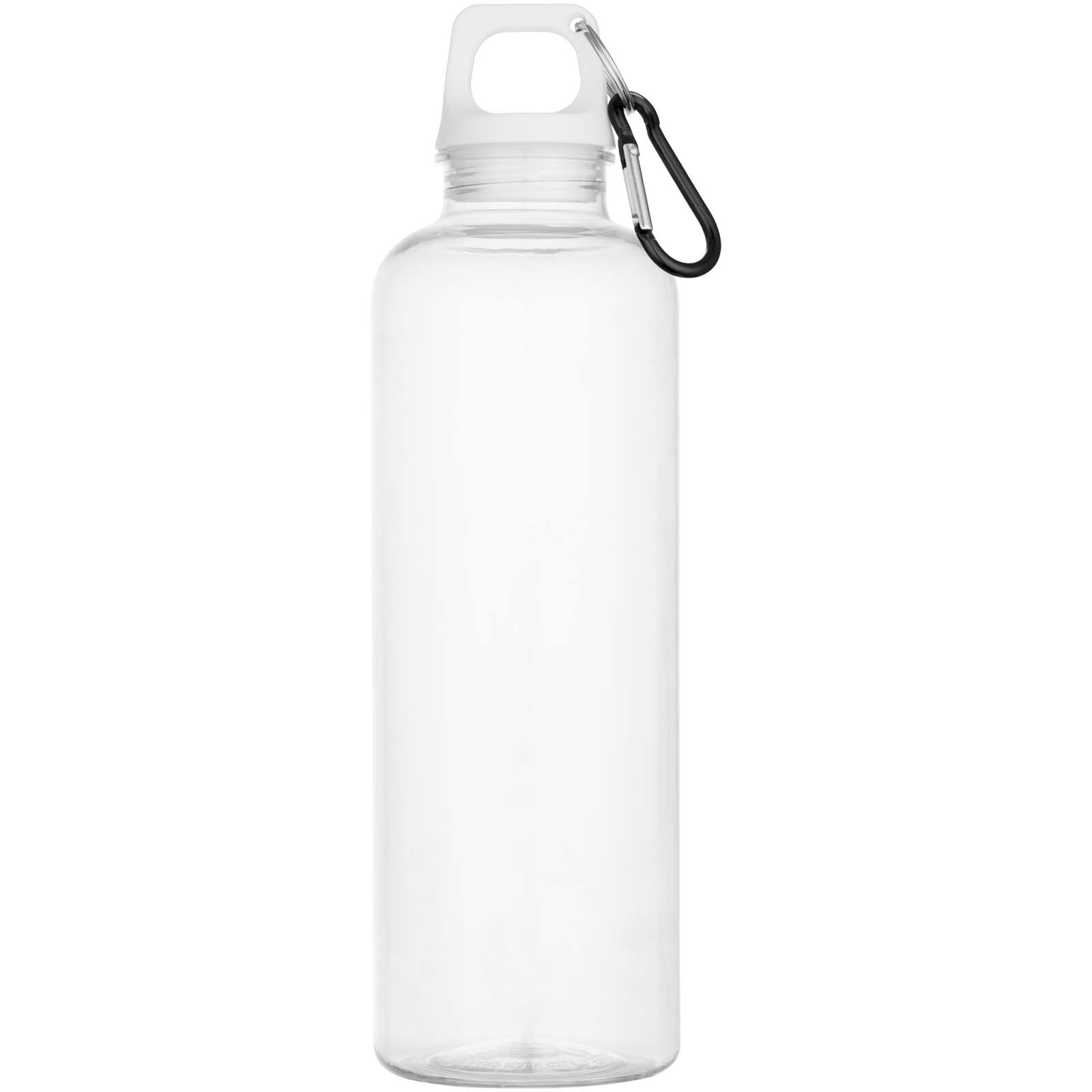 Bouteille d’eau Oregon de 750 ml en plastique recyclé certifié RCS avec mousqueton