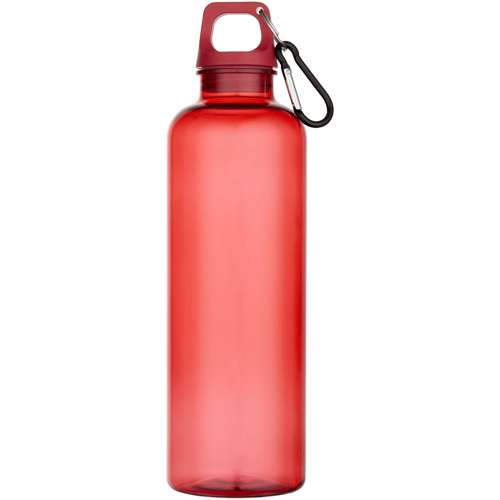 Bouteille d’eau Oregon de 750 ml en plastique recyclé certifié RCS avec mousqueton