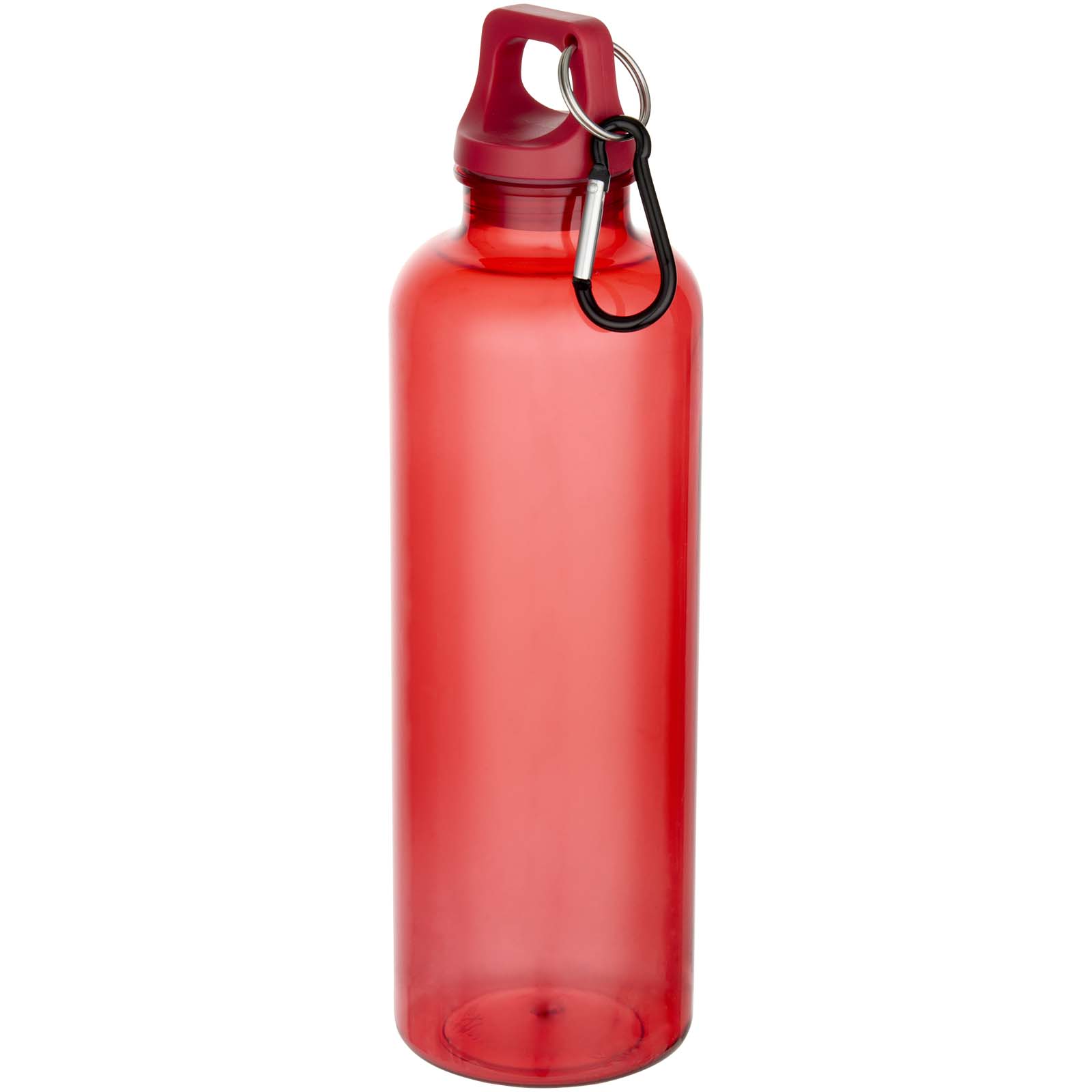 Bouteille d’eau Oregon de 750 ml en plastique recyclé certifié RCS avec mousqueton
