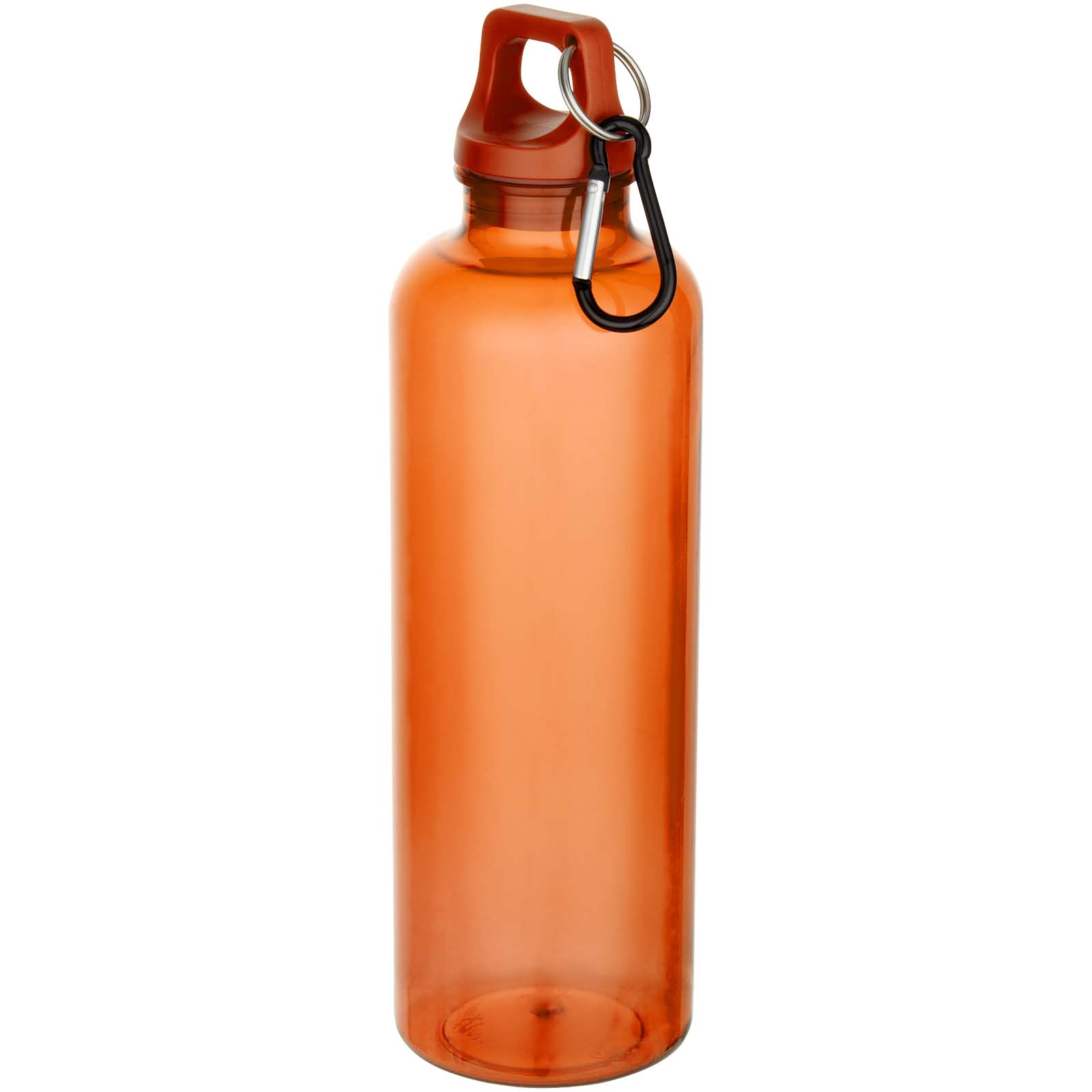 Bouteille d’eau Oregon de 750 ml en plastique recyclé certifié RCS avec mousqueton