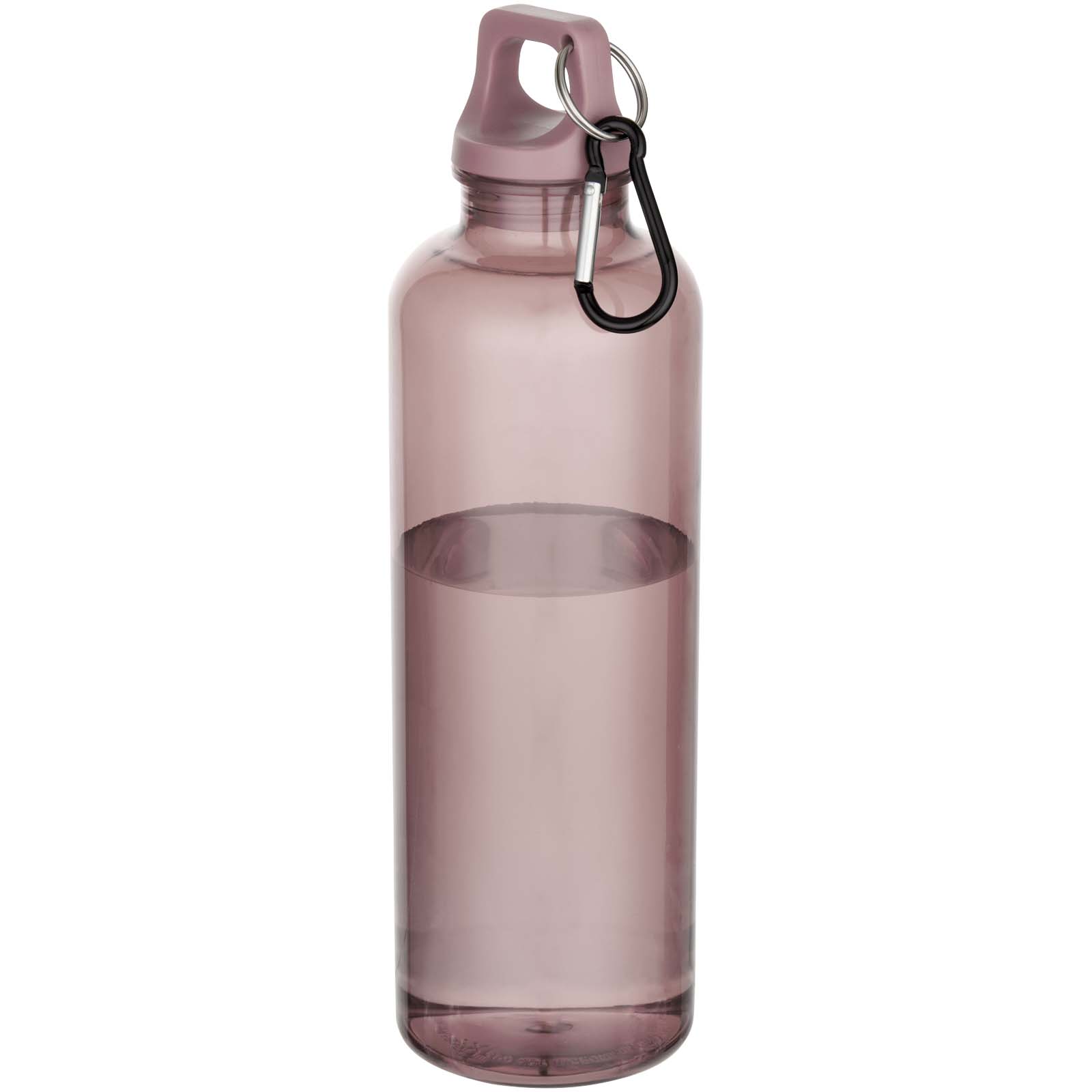 Bouteille d’eau Oregon de 750 ml en plastique recyclé certifié RCS avec mousqueton