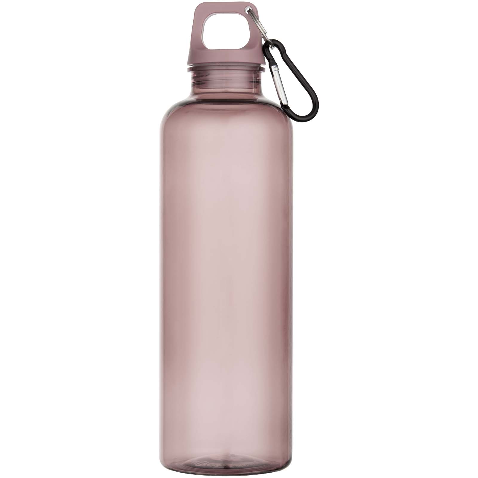Bouteille d’eau Oregon de 750 ml en plastique recyclé certifié RCS avec mousqueton