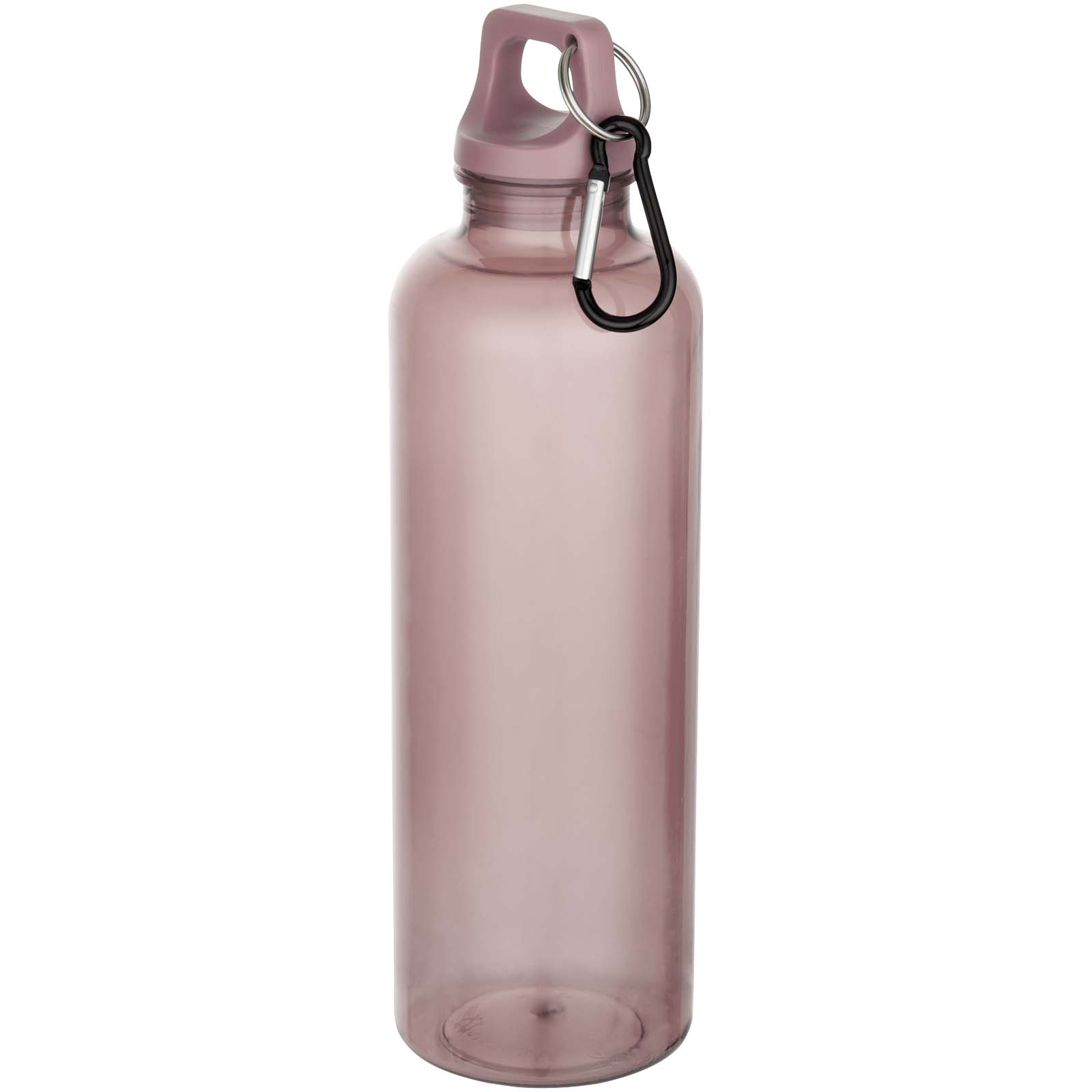 Bouteille d’eau Oregon de 750 ml en plastique recyclé certifié RCS avec mousqueton